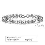 Jewelry Handmade Link Chain Bracelets Size ONE SIZE - 2 Thumbnail