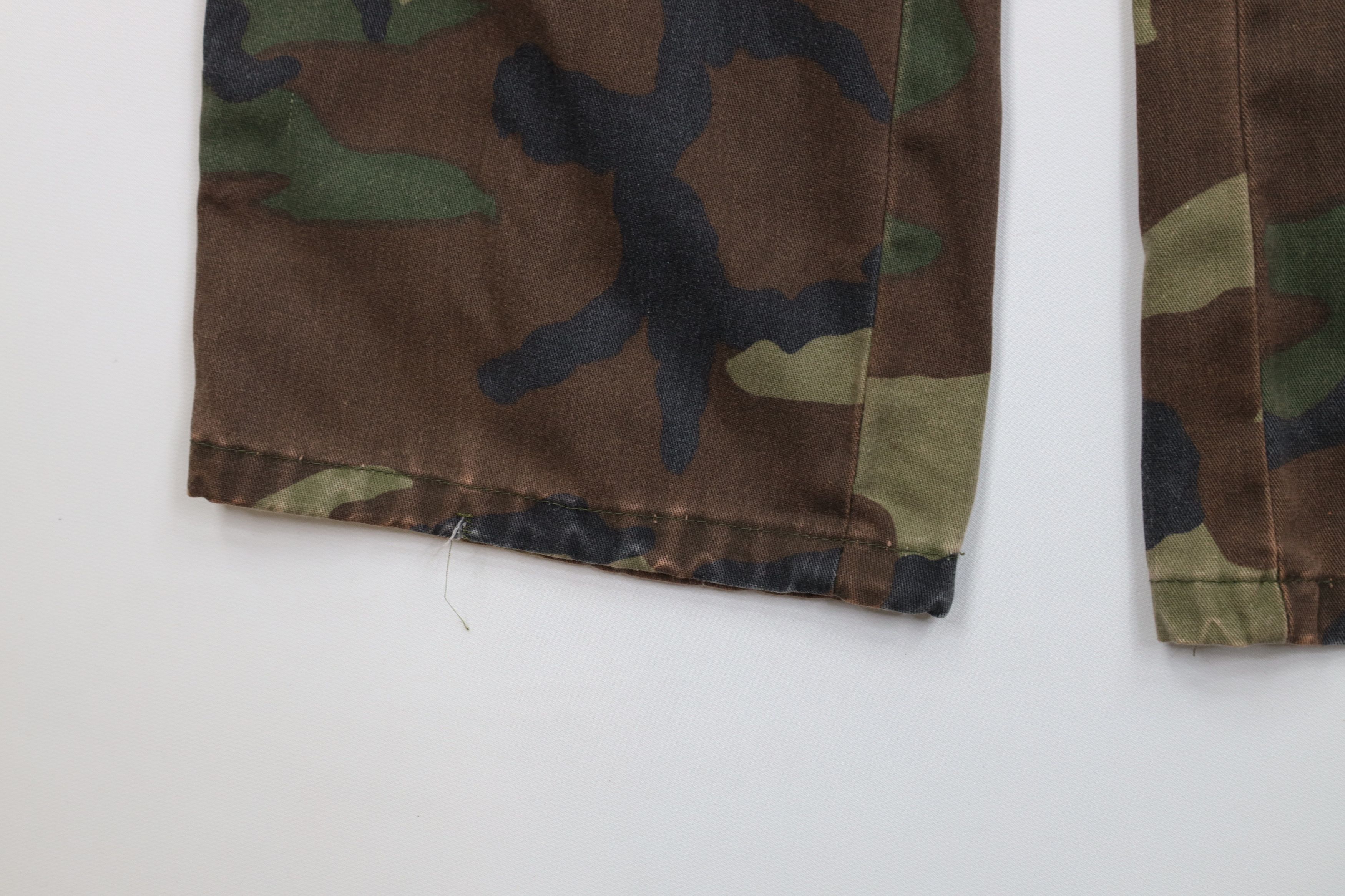 Vintage Vintage 70s Streetwear Camouflage Utility Cargo Pants USA Size US 29 - 5 Thumbnail