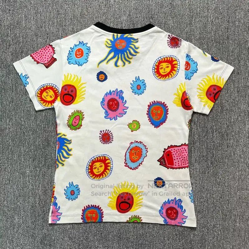 Louis Vuitton Louis Vuitton Colorful Graphic Cotton T. Size XS / US 0-2 / IT 36-38 - 2 Thumbnail