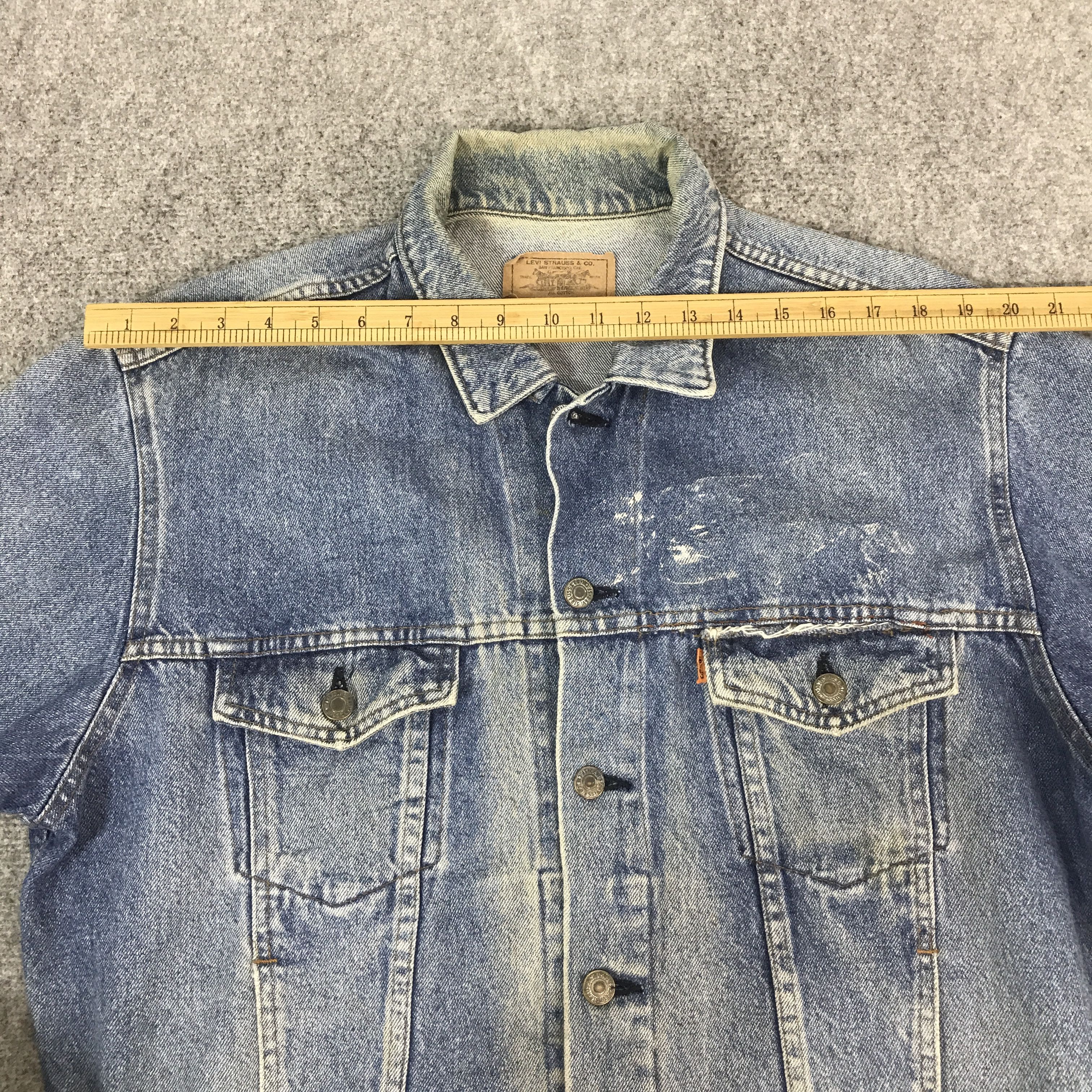 Levi's Vintage Levis strauss tracker denim oreng tag jacket K63B6 Size US L / EU 52-54 / 3 - 5 Thumbnail