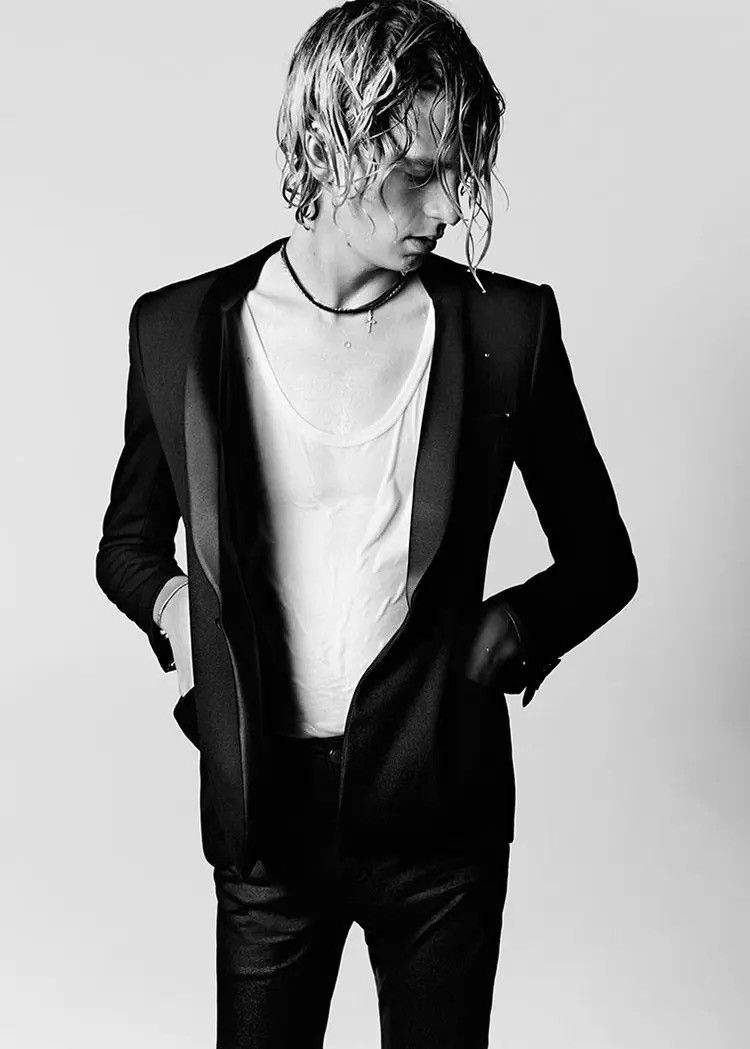 Saint Laurent Paris Saint Laurent SS13 Le Smoking Jacket 44 Size 34R - 1 Thumbnail
