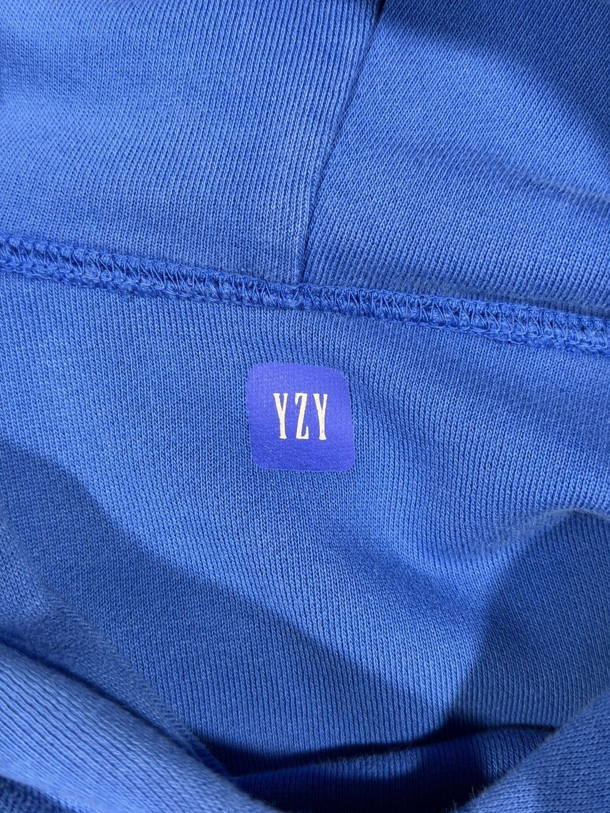 Gap × Yeezy Yeezy Gap Kanye West Blue Double Layered Perfect Hoodie XXL Size US XXL / EU 58 / 5 - 8 Thumbnail