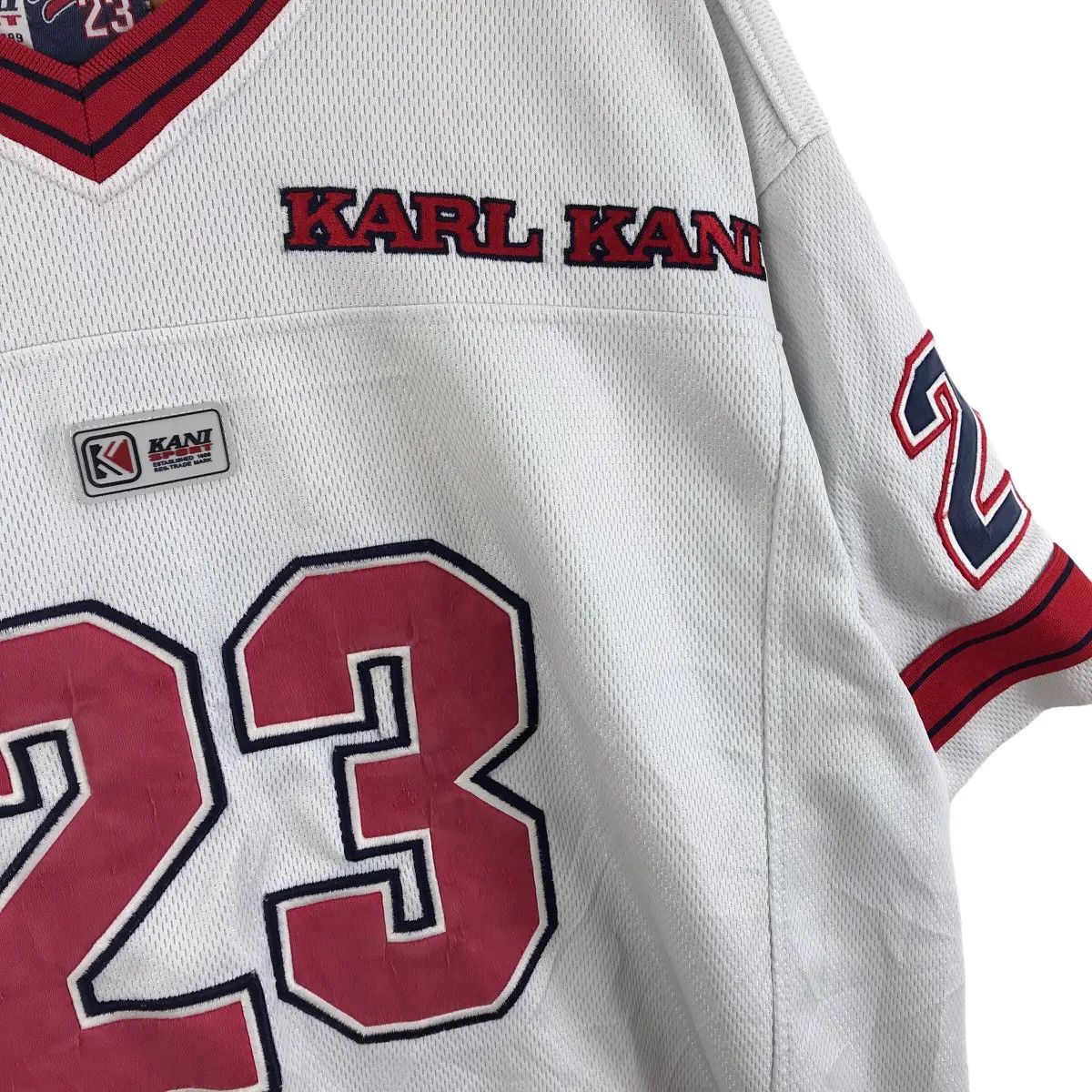 Karl Kani Vtg KARL KANI Jordan 23 Basketball Hip Hop Rap Jersey Size US L / EU 52-54 / 3 - 4 Thumbnail