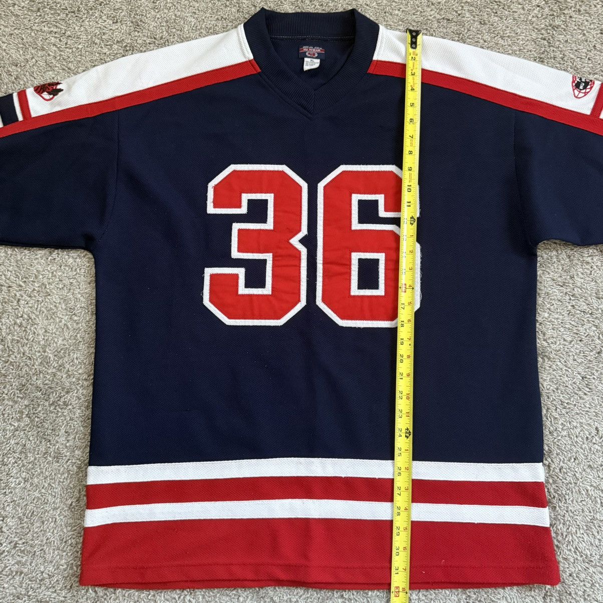 Wu-Tang Clan 🔴Wu-Wear Jersey Size XL Hockey Wu-Tang Clan 36 Rare Raekwon Size US XL / EU 56 / 4 - 9 Thumbnail