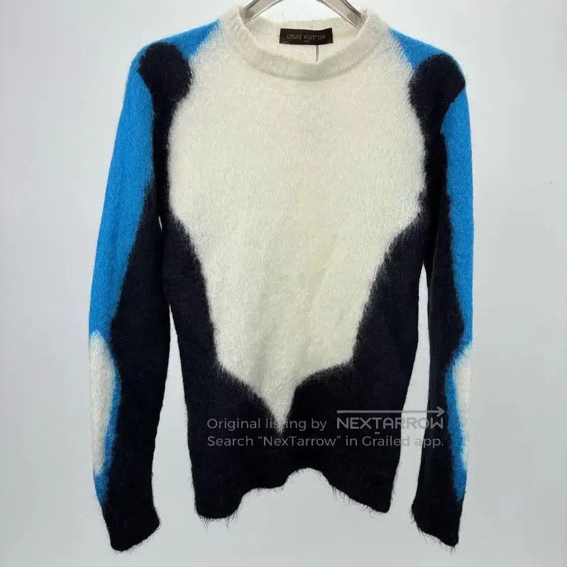 Louis Vuitton Louis Vuitton Multicolor Mohair Men's Sweater . Size US M / EU 48-50 / 2 - 1 Thumbnail