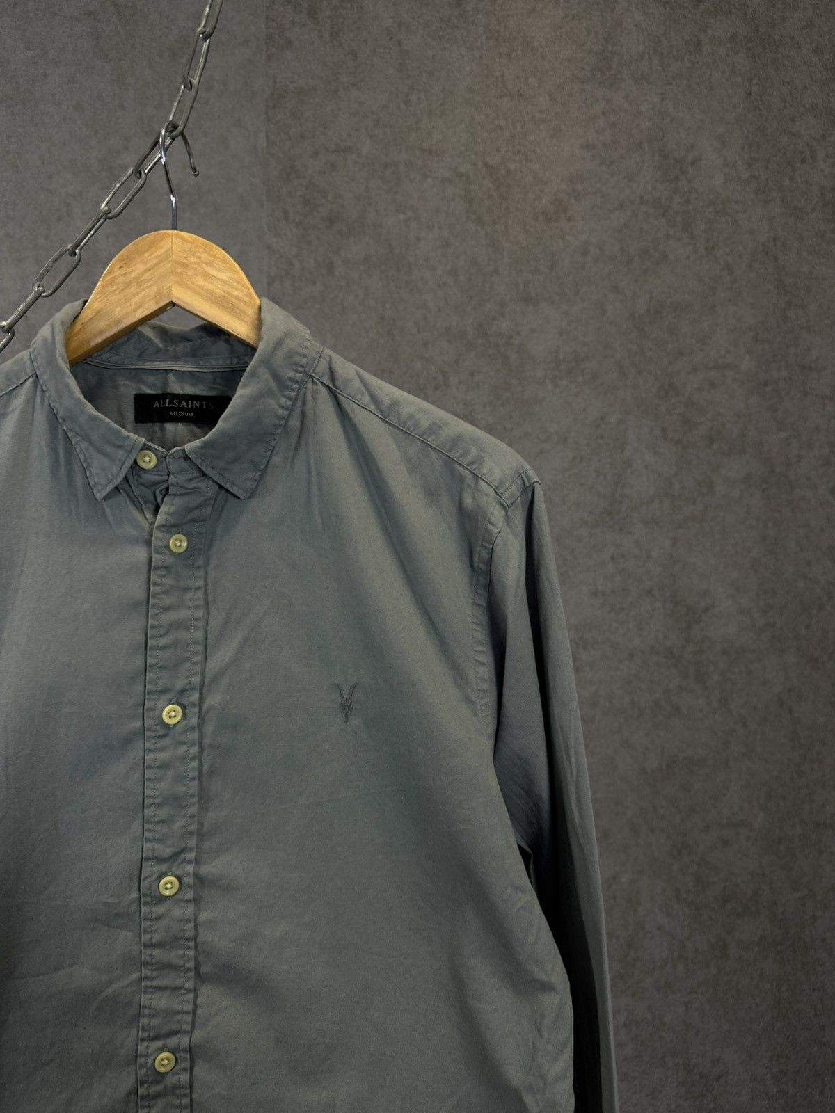 Allsaints Allsaints designer logo shirt Size US M / EU 48-50 / 2 - 2 Thumbnail