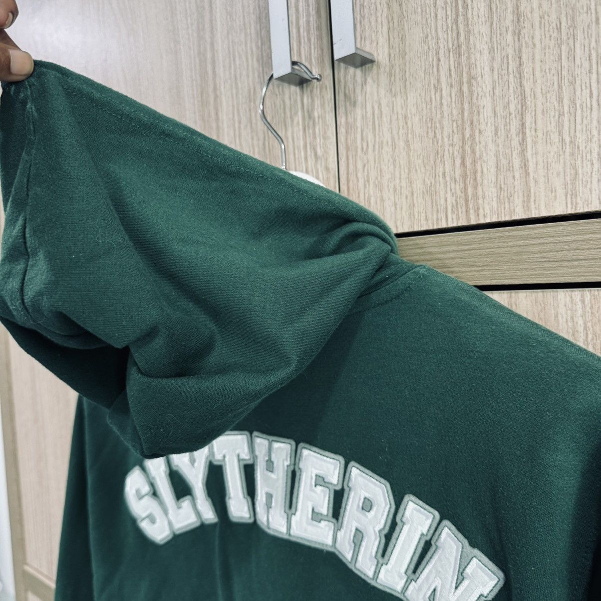 Warner Bros Harry Porter Slytherin Zip Up Hoodie Size US M / EU 48-50 / 2 - 6 Thumbnail