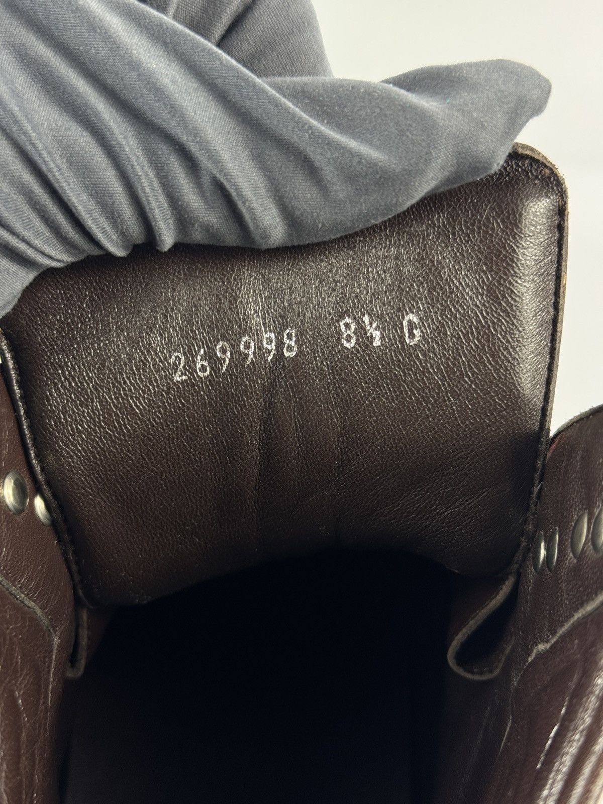 Gucci GUCCI LEATHER HIKING BOOTS Size US 9.5 / EU 42-43 - 14 Thumbnail