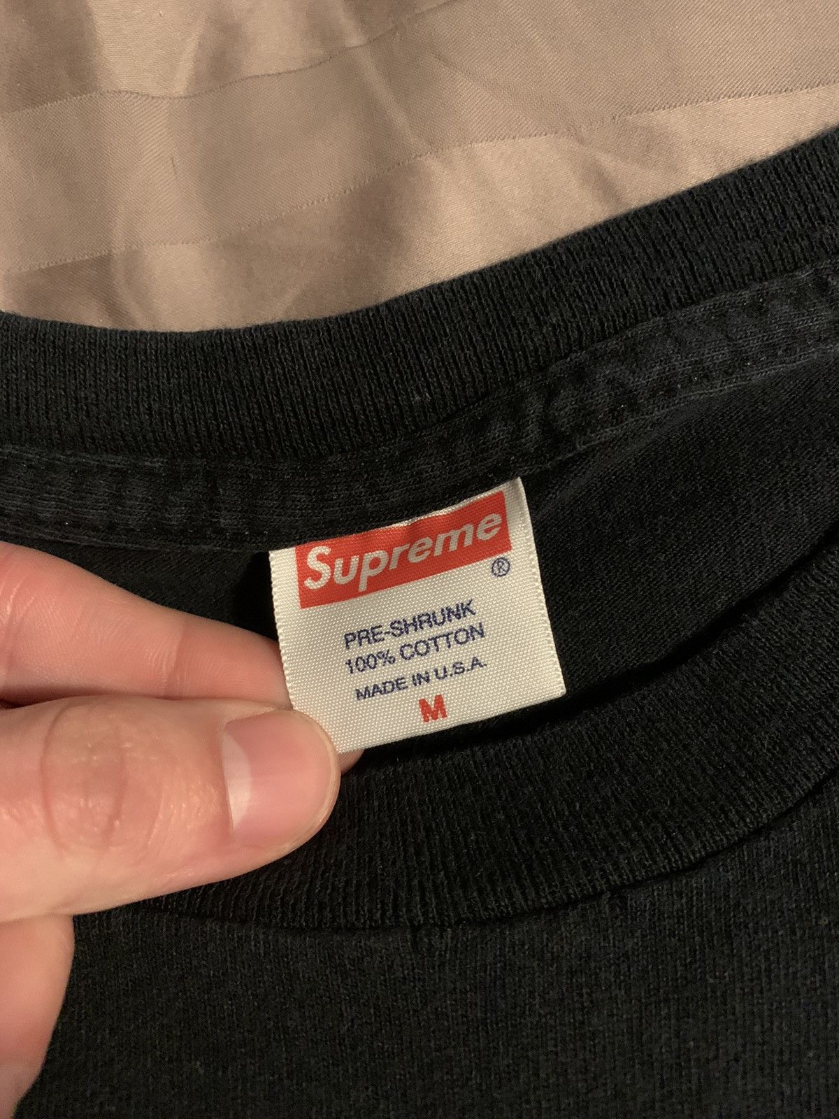 Supreme Supreme JA Graffiti Tag Tee (2008 Dumb Rare) Size US M / EU 48-50 / 2 - 5 Thumbnail