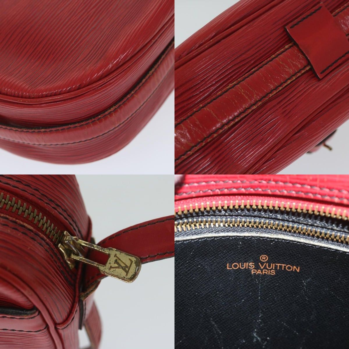 Louis Vuitton LOUIS VUITTON Epi Jeune Fille Shoulder Bag Red M52157 Size ONE SIZE - 11 Thumbnail