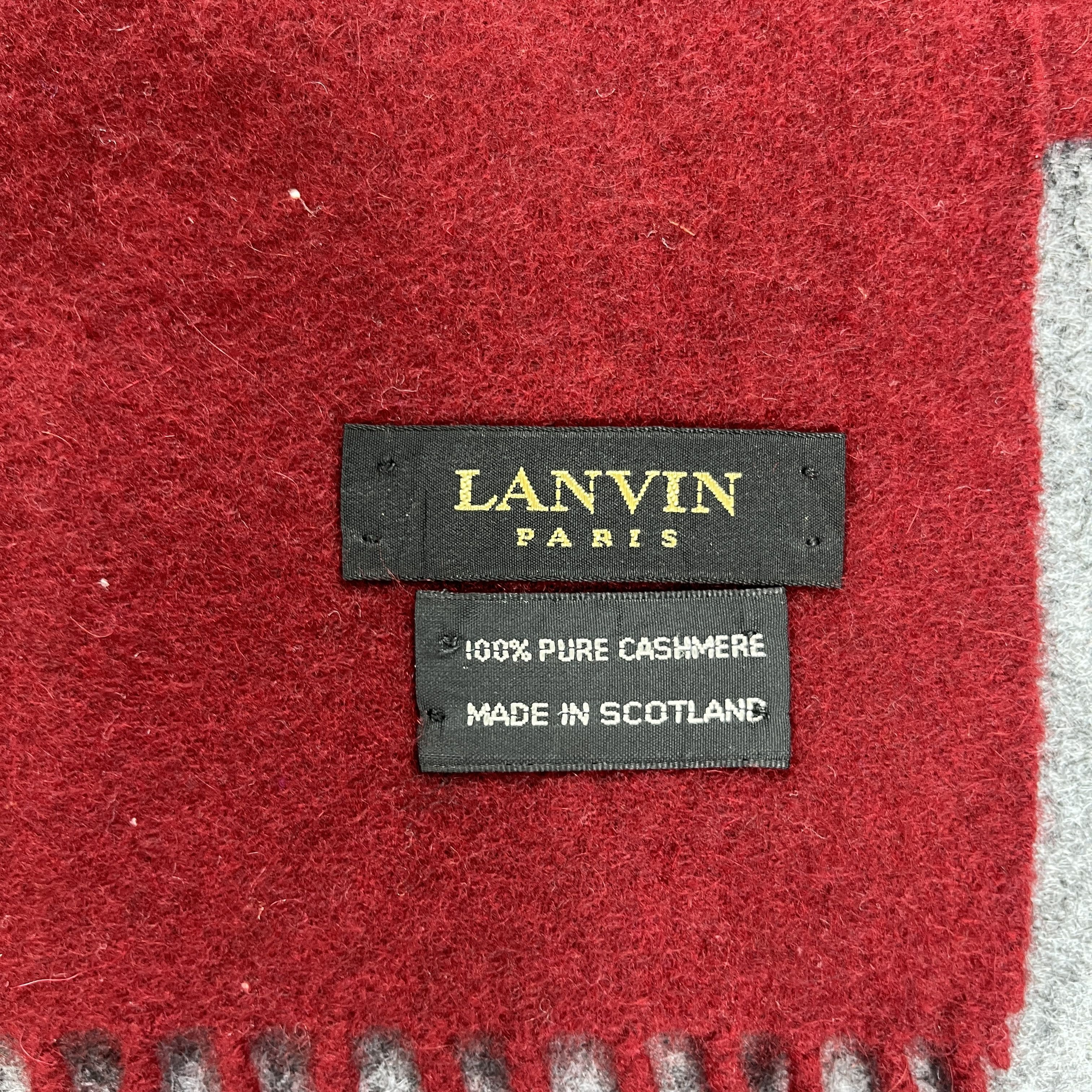 Lanvin Lanvin Scarf / Muffler / Neckwear T1510 Size ONE SIZE - 6 Thumbnail