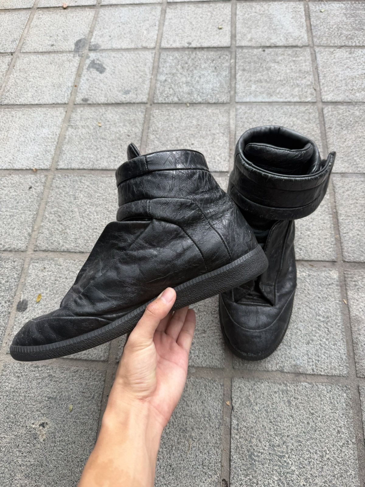 Maison Margiela Maison Margiela Future High Top Sneakers Size US 9 / EU 42 - 3 Thumbnail