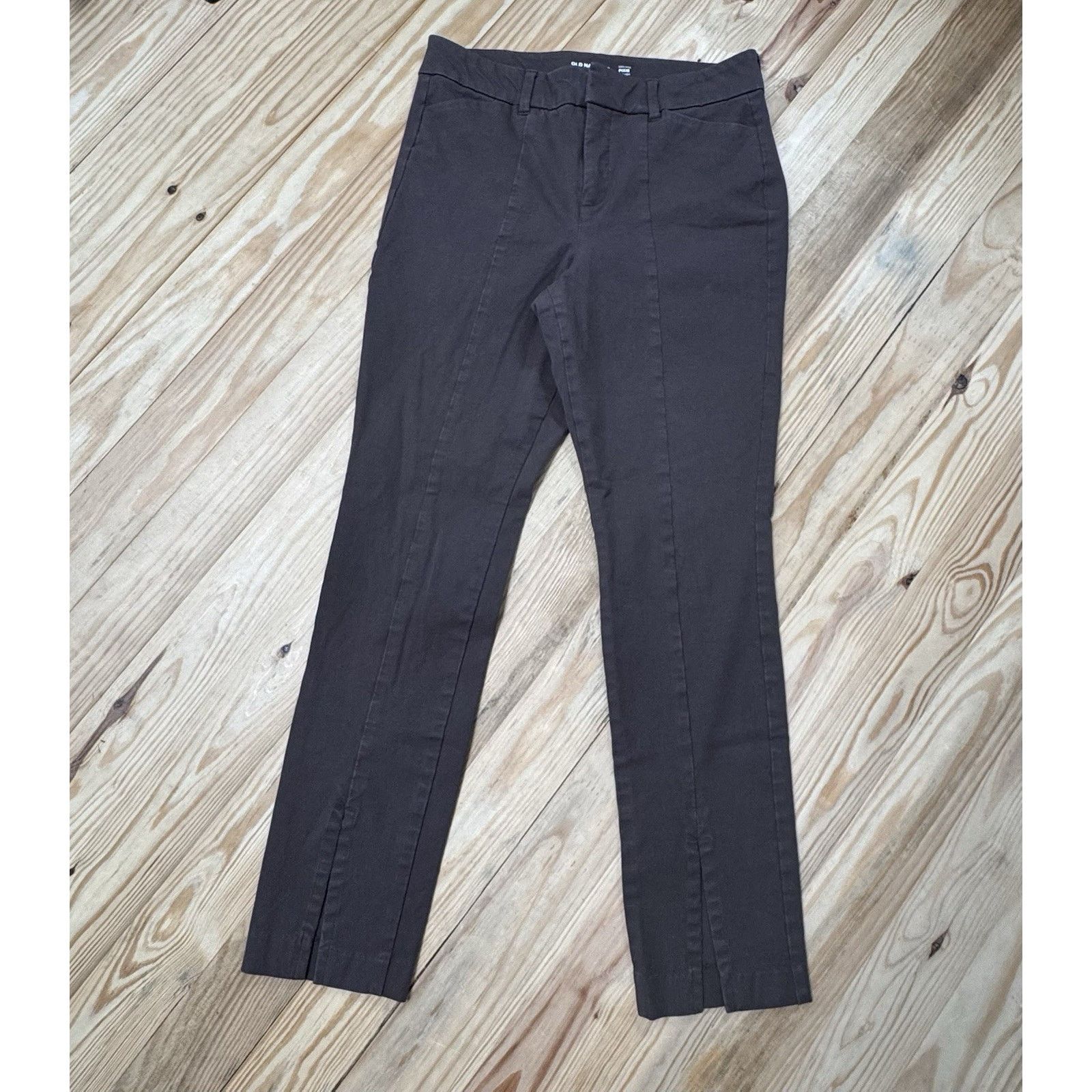 Old Navy Old Navy Split Hem Pixie Pants Women’s Size 8 Brown Size 30" / US 8 / IT 44 - 1 Thumbnail