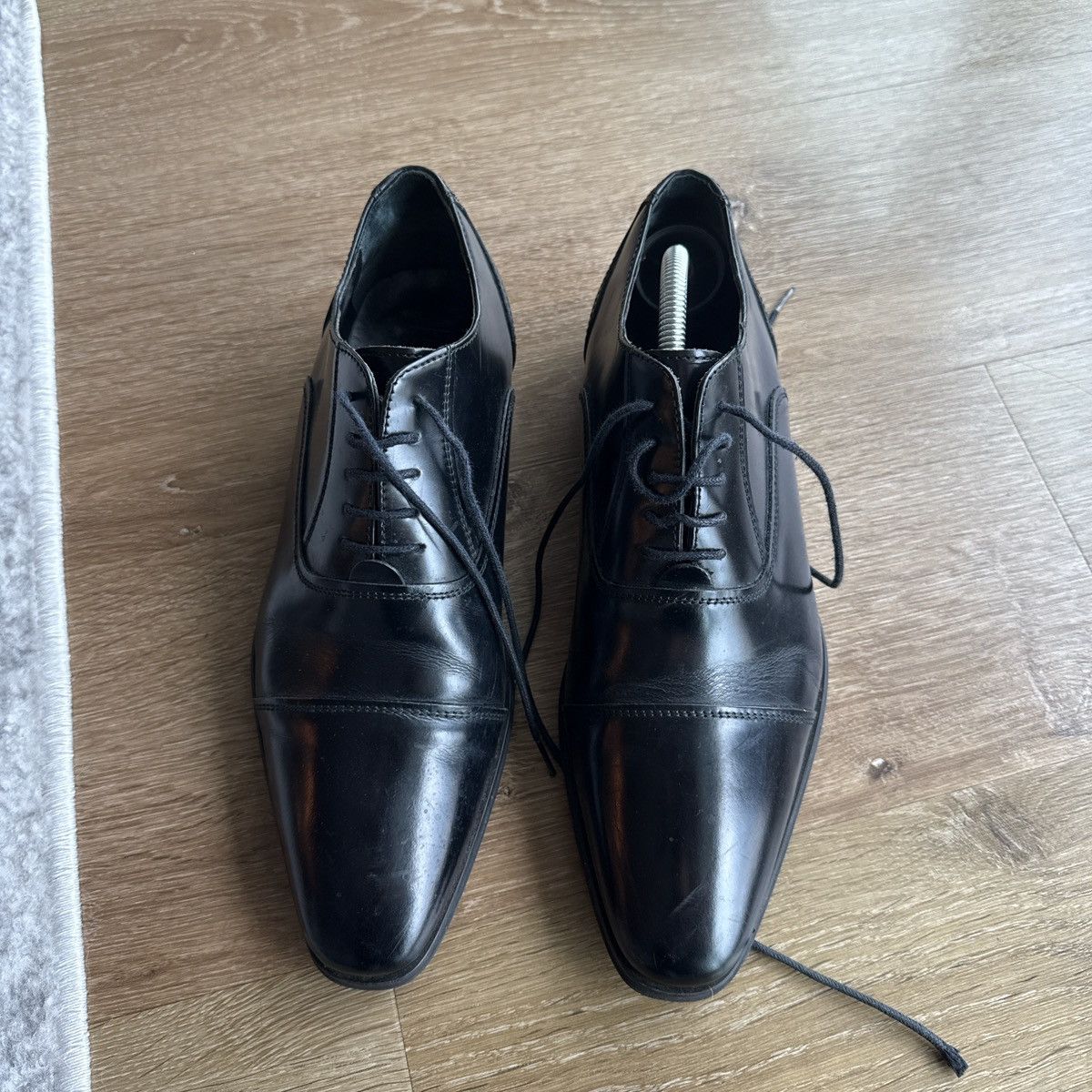 GIANNI VERSACE - Men’s Black Lace up Dress Shoe Versace Lace-ups for Men | Online Sale up to 73% off | Lyst main image 3