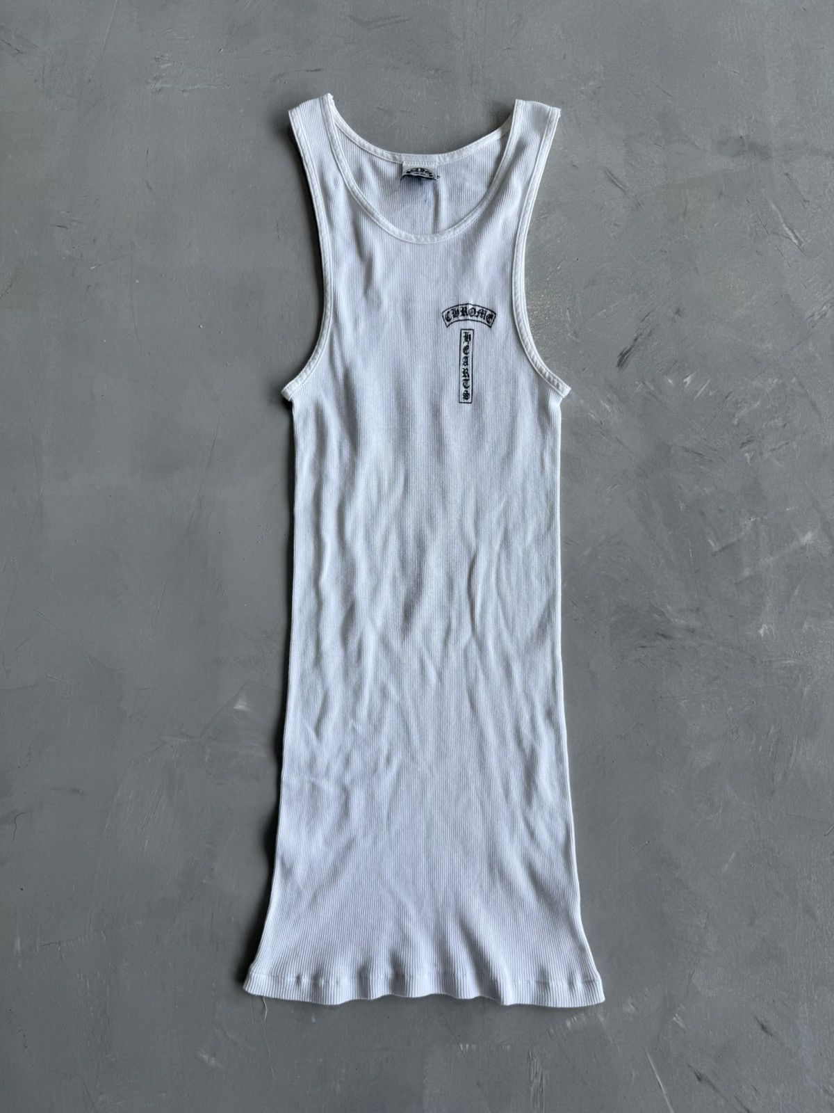 Chrome Hearts Rare 90s - Cross Logo T-Bar Tanktop Size M / US 6-8 / IT 42-44 - 2 Thumbnail