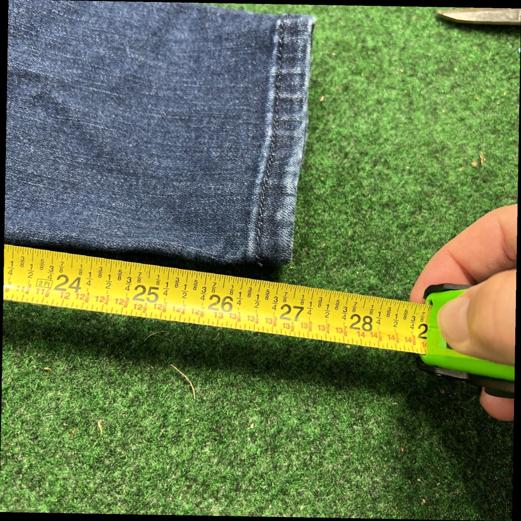 Vintage Crown & Ivy Women's Skinny Dark Wash Blue Jeans Size 6R Fast Shipping Size 28" / US 6 / IT 42 - 7 Thumbnail