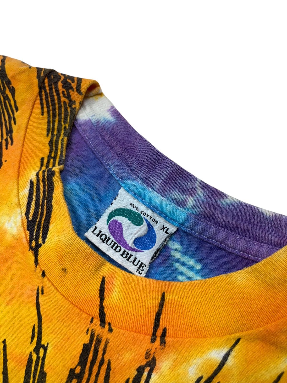 Liquid Blue Vintage 1992 Liquid Blue Sun/Moon All Over Print T-shirt Size US XL / EU 56 / 4 - 3 Thumbnail