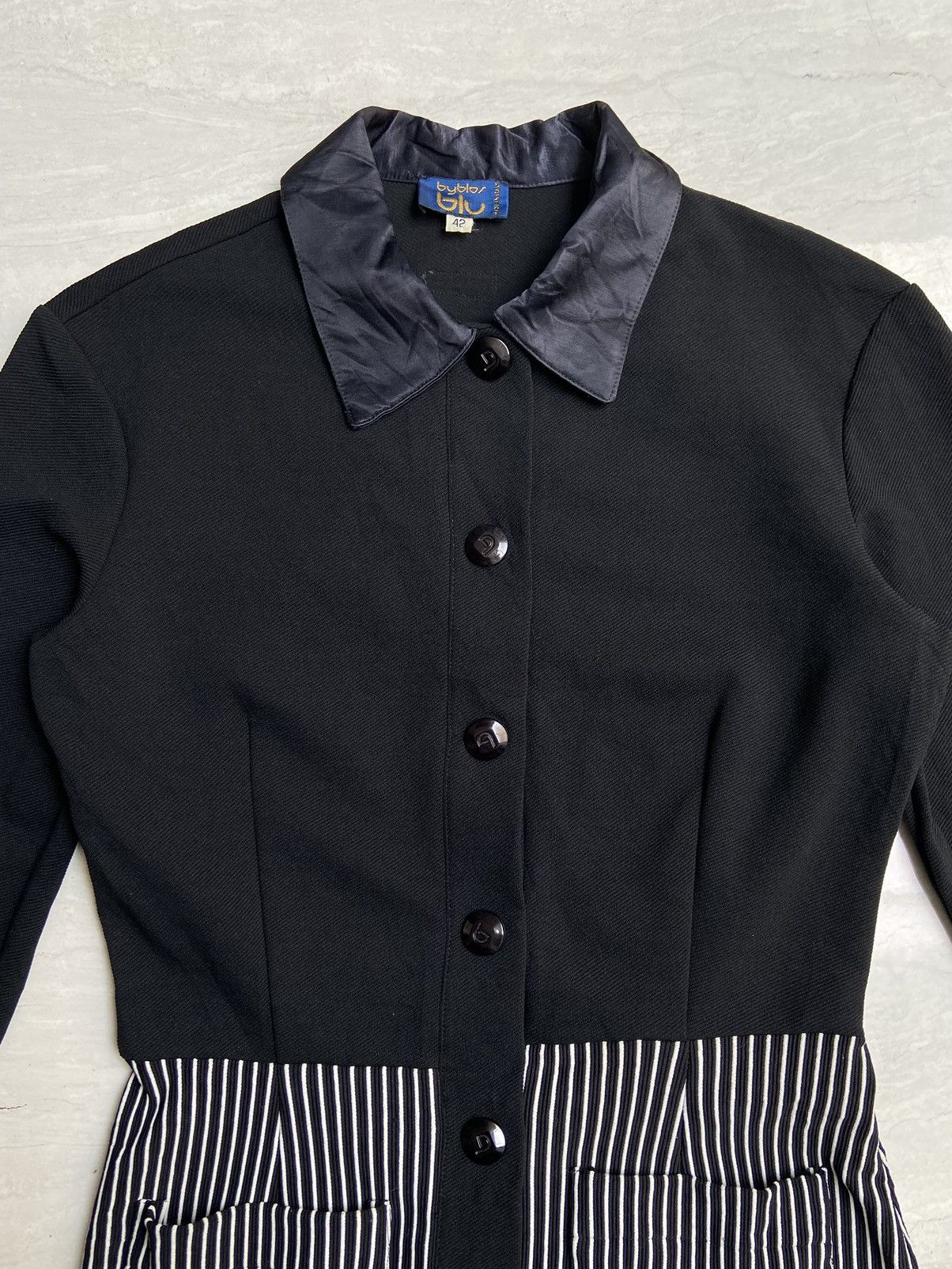 Byblos × Designer BYBLOS BLU Striped Shirt Size US XS / EU 42 / 0 - 3 Thumbnail