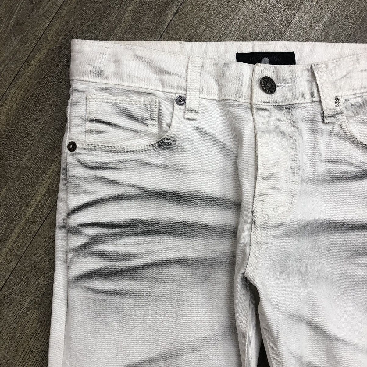 In The Attic In The Attic Wishkers Faded Punk Ifsix Lgb Style Jeans Size US 32 / EU 48 - 5 Thumbnail