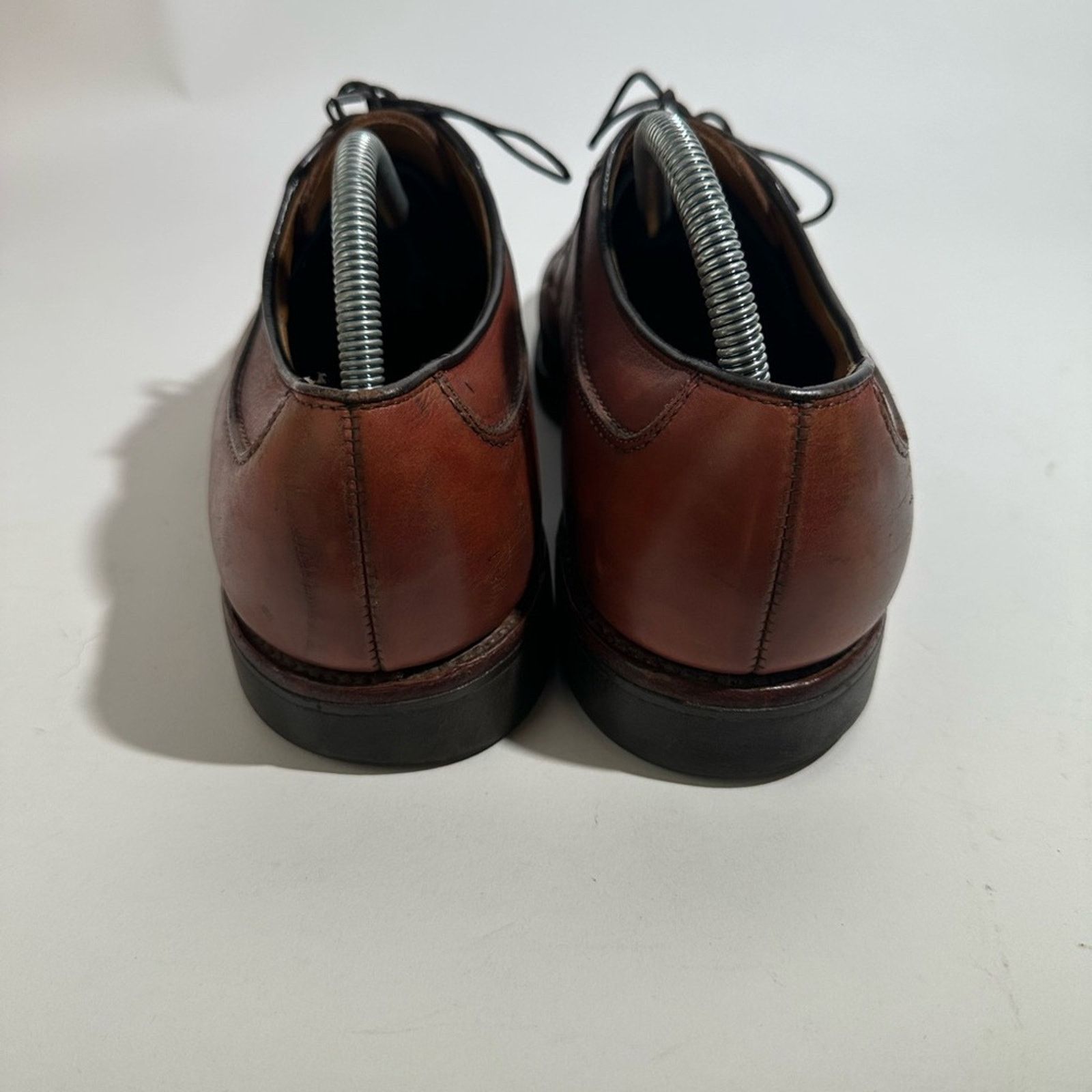 Allen Edmonds Allen Edmonds Stockbridge 3753 Split Toe Blucher Dress Shoes Size US 9.5 / EU 42-43 - 7 Thumbnail