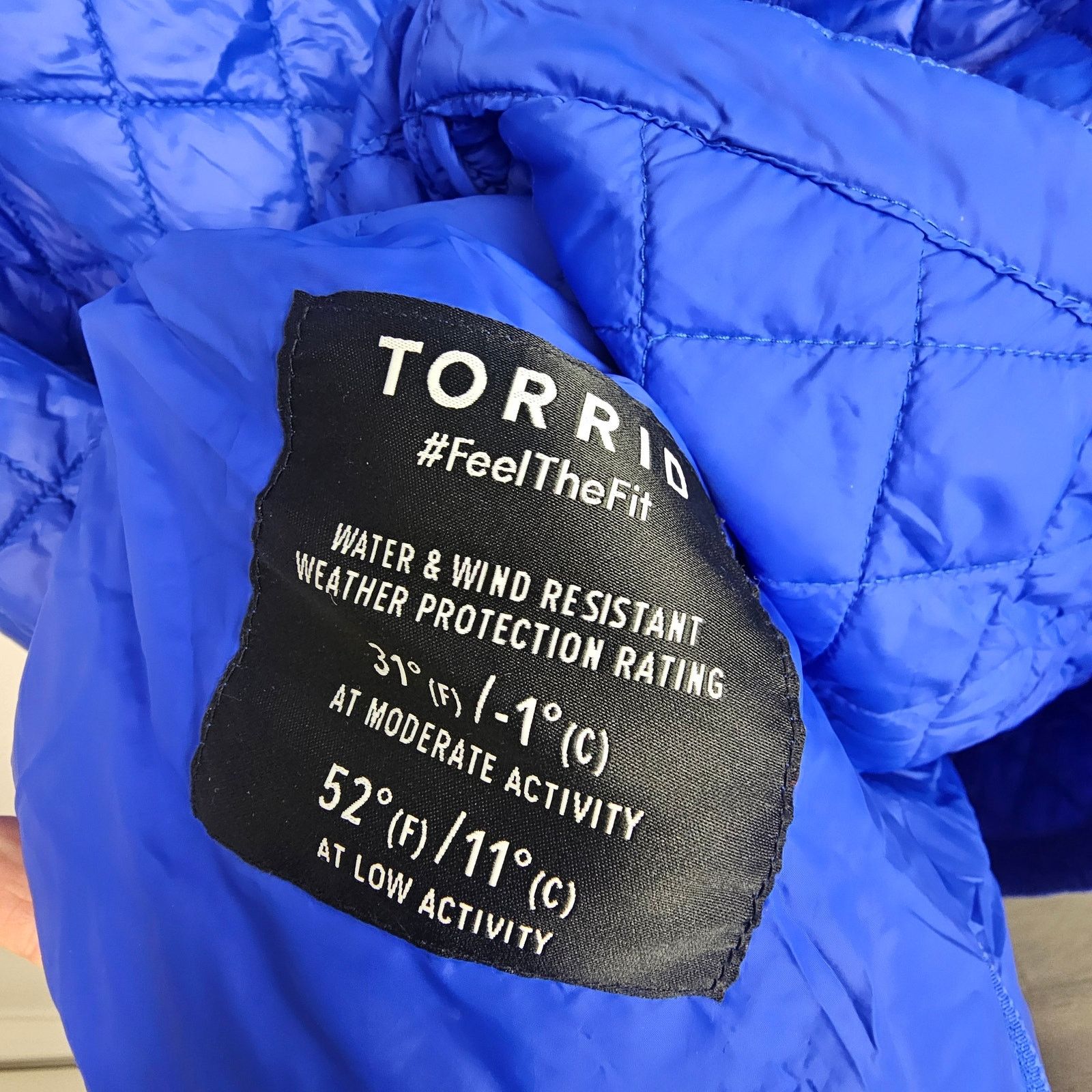 Corridor Torrid Women Quilted Full Zip Puffer Jacket Size 6X Gorpcore Size 4XL / US 24-26 - 7 Thumbnail