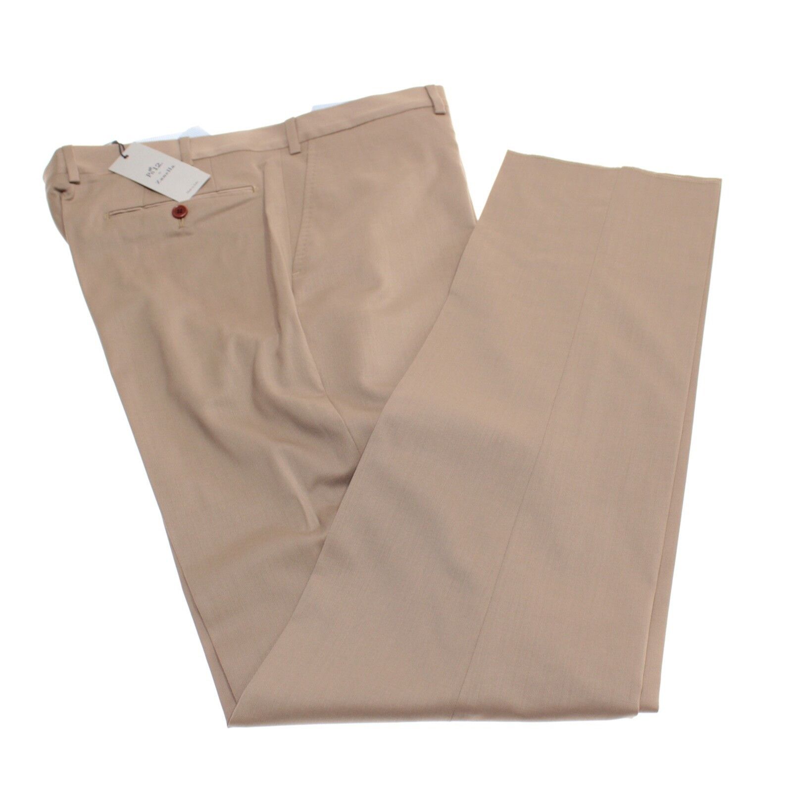 Zanella Zanella New with tags Dress Pants Size 38 US In Beige Size US 38 / EU 54 - 2 Thumbnail
