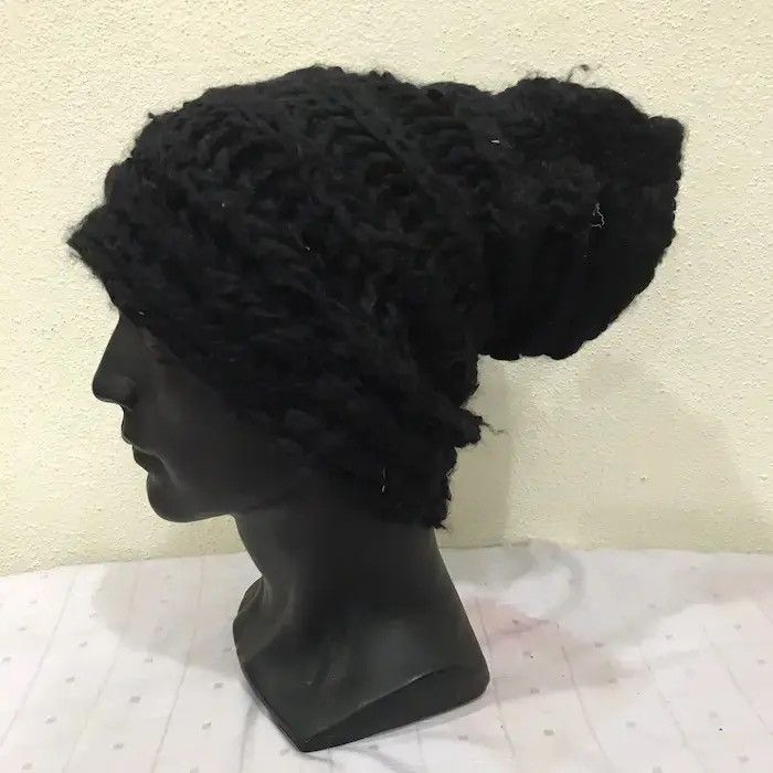 CA4LA Ca4la Plain Knit Beanie Hat Size ONE SIZE - 2 Thumbnail