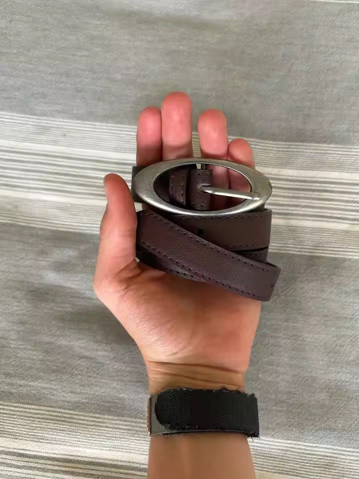 Other Oval Buckle Western Belt Size ONE SIZE - 1 Thumbnail
