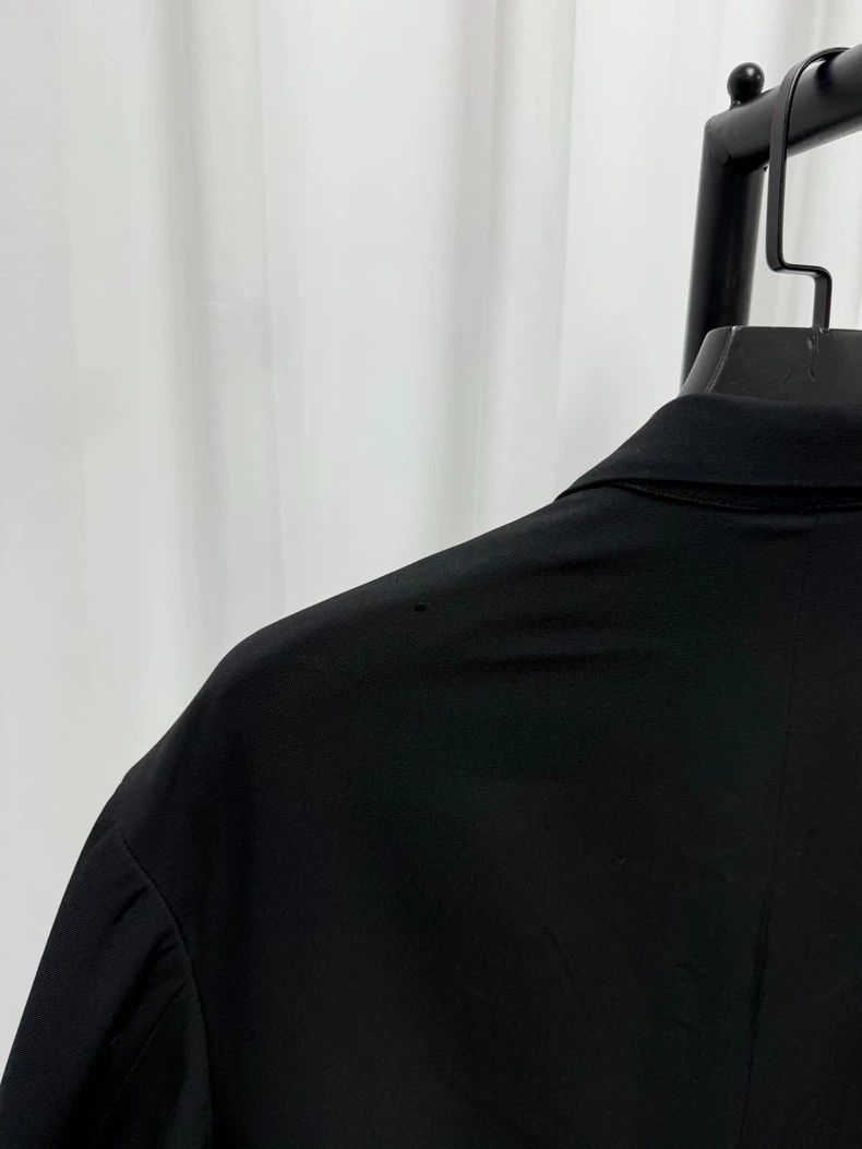 Yohji Yamamoto yohji yamamoto size m 91AW Loose wool blazer 2504-Nextarro Size 36R - 7 Thumbnail