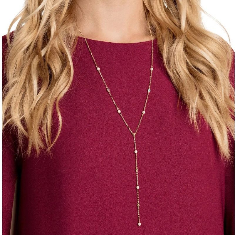 Swarovski Swarovski No Regrets Y Necklace, Multi-colored, Gold-tone Size ONE SIZE - 3 Thumbnail