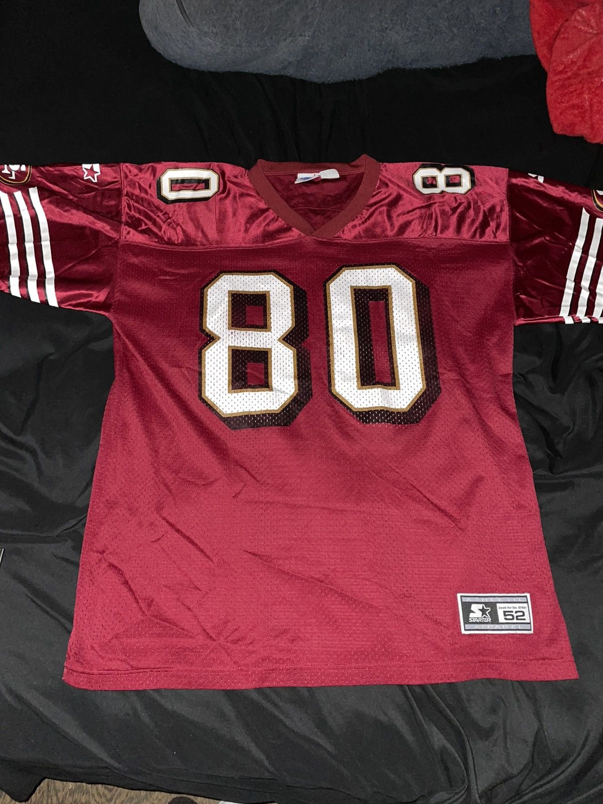 image of Starter 49Er Jersey in Red, Men's (Size XL)