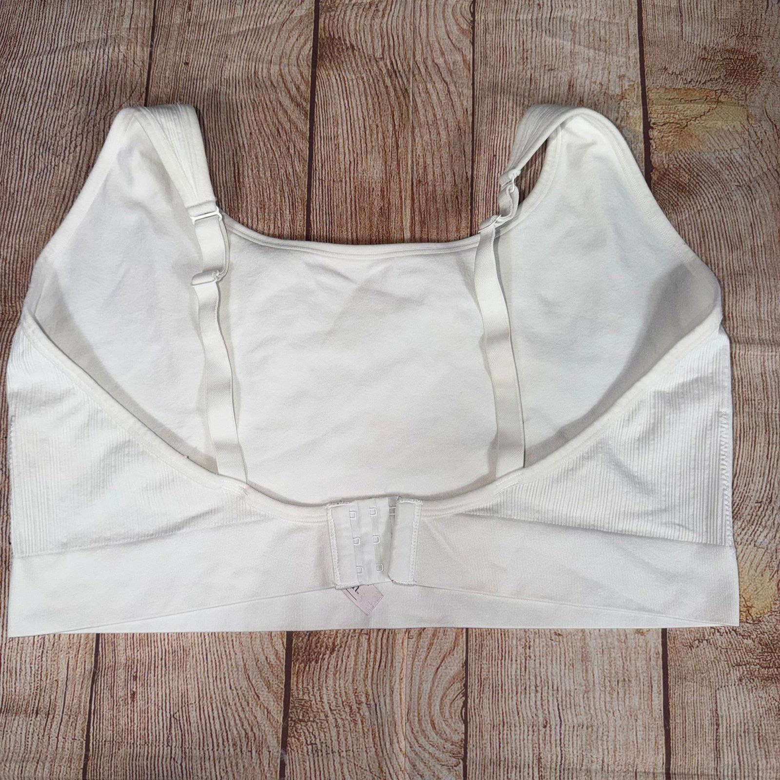 Alden Auden Women's Ribbed Bralette - Size 3X Size ONE SIZE - 4 Thumbnail