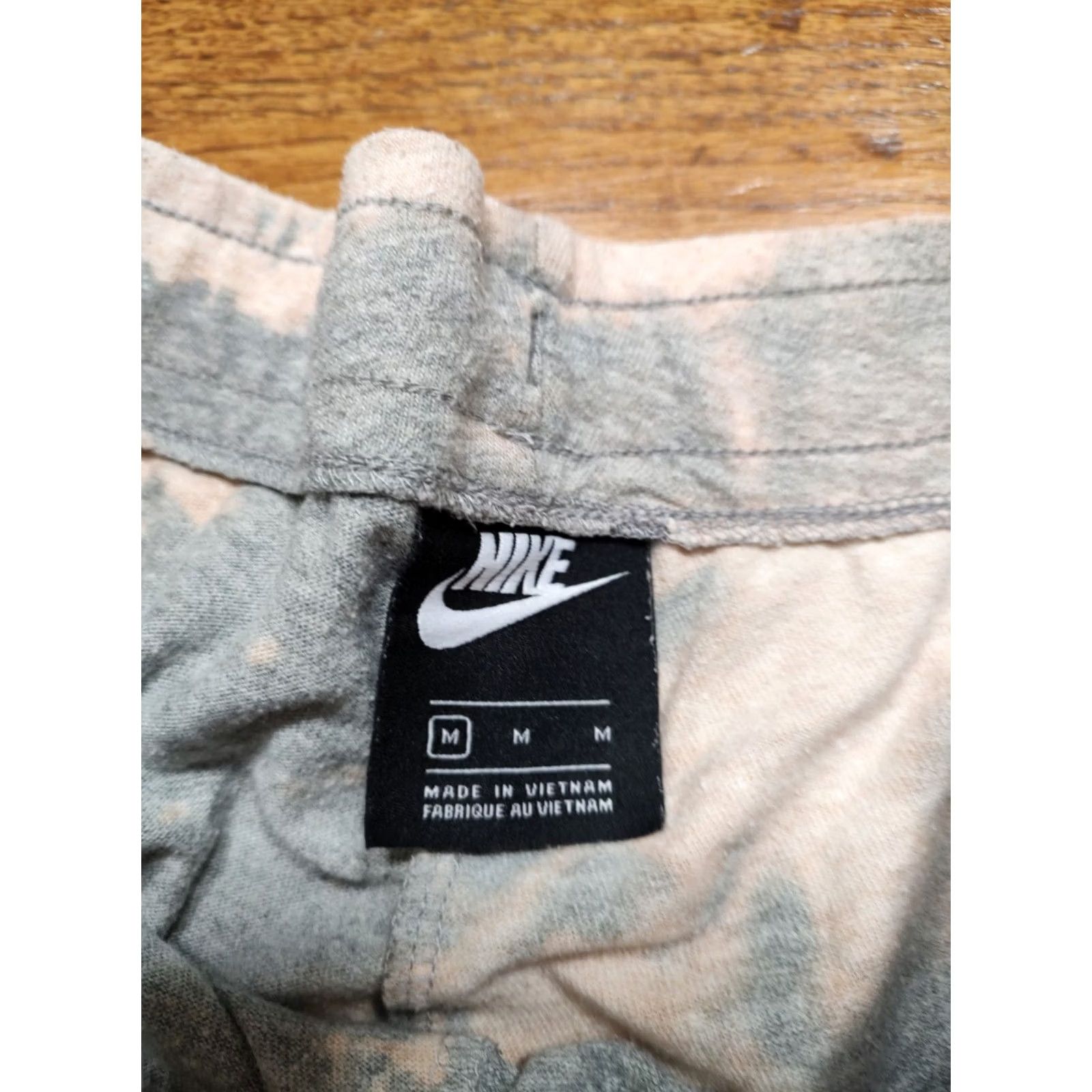 Nike Nike Womens Gray Jogger Sweatpants Tie Dye Acid Wash Medium Size 32" / US 10 / IT 46 - 3 Thumbnail