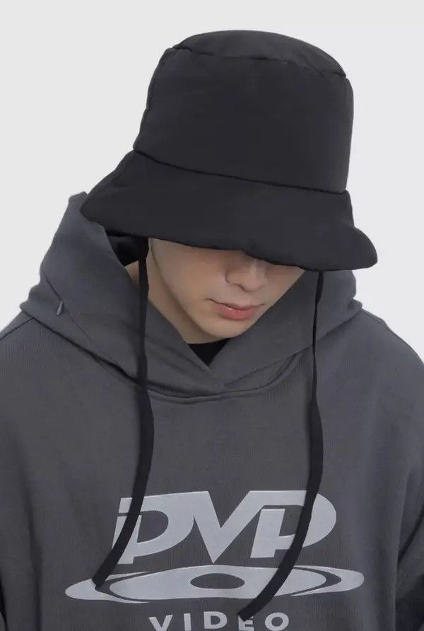 Japanese Brand Nozomi x Rumi Avant garde puffer bucket hat cap Size ONE SIZE - 1 Thumbnail