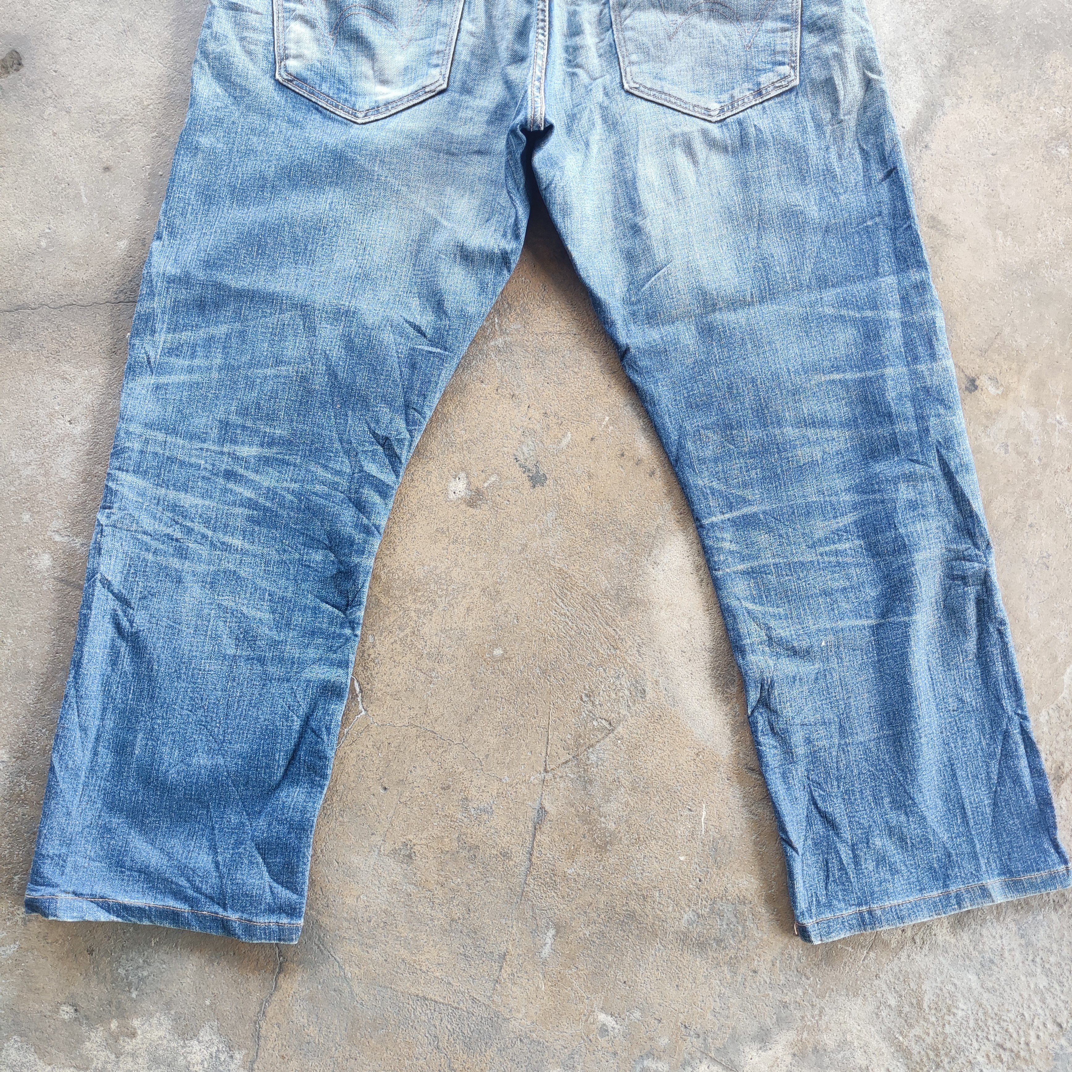Edwin Vintage Edwin Brand Buggy Jeans Faded Pants Size US 36 / EU 52 - 8 Thumbnail
