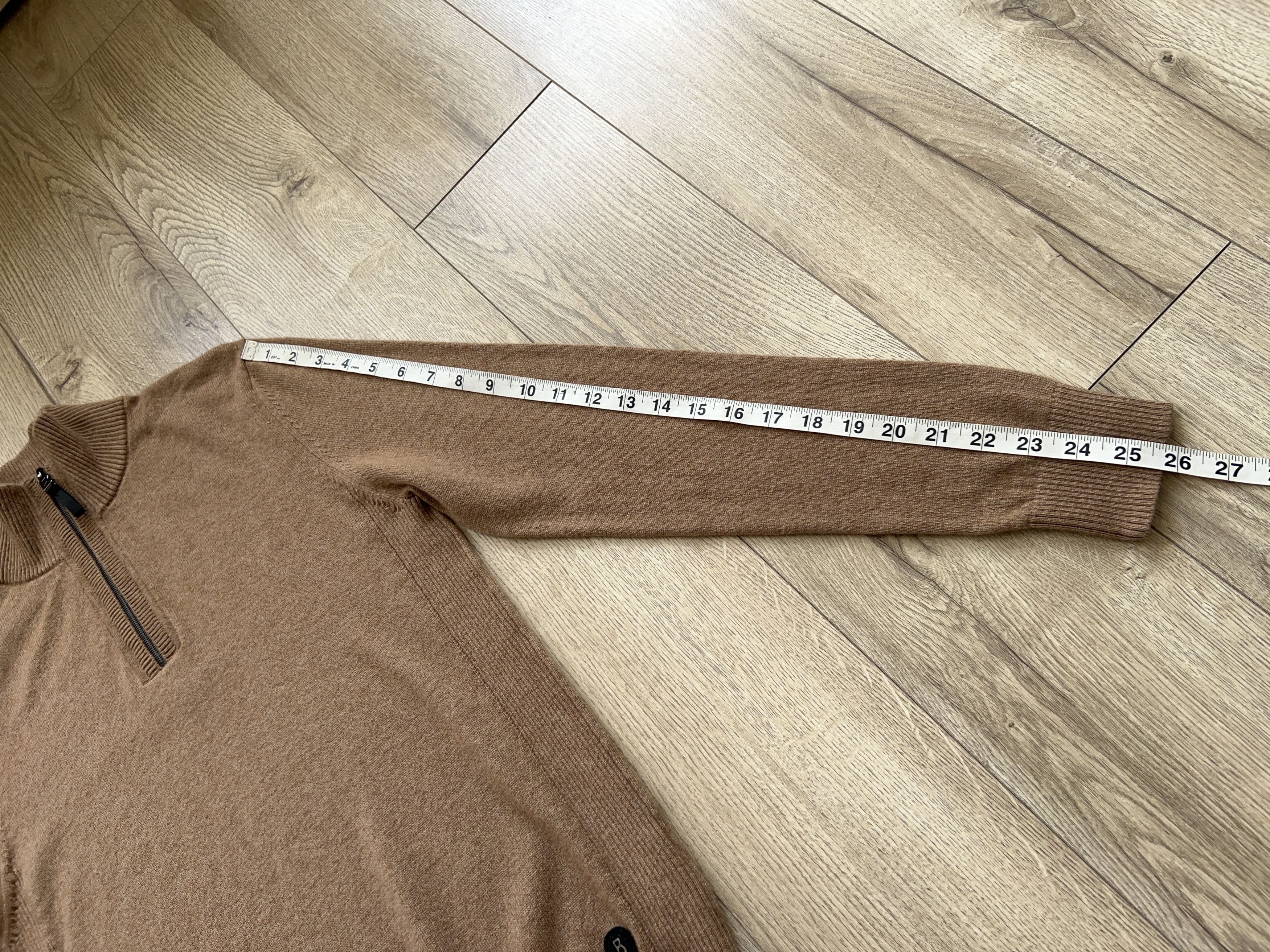 Bogner New Collection Wool Cashmere 1/4 Zip Sweater Pullover Size S Size US S / EU 44-46 / 1 - 9 Thumbnail