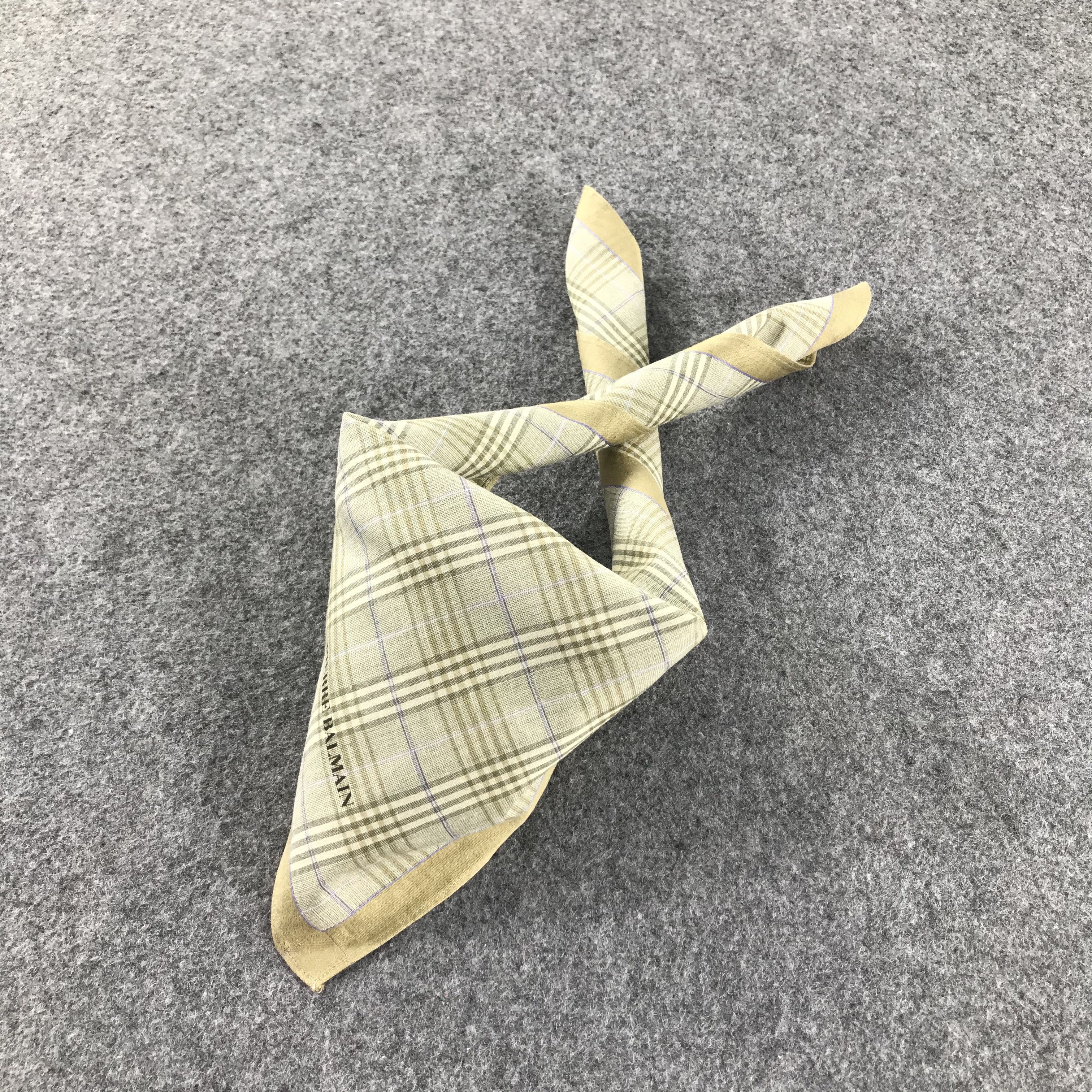 Pierre Balmain × Vintage Pierre Balmain Handkerchief Neckerchief Bandana H207 Size ONE SIZE - 2 Thumbnail