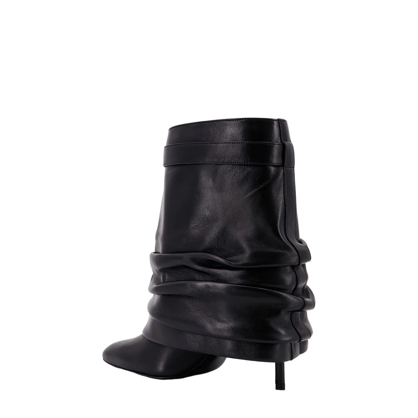 Givenchy GIVENCHY Shark Lock $2190 Black Leather 95mm Ankle Boots New Size US 8 / IT 38 - 3 Thumbnail