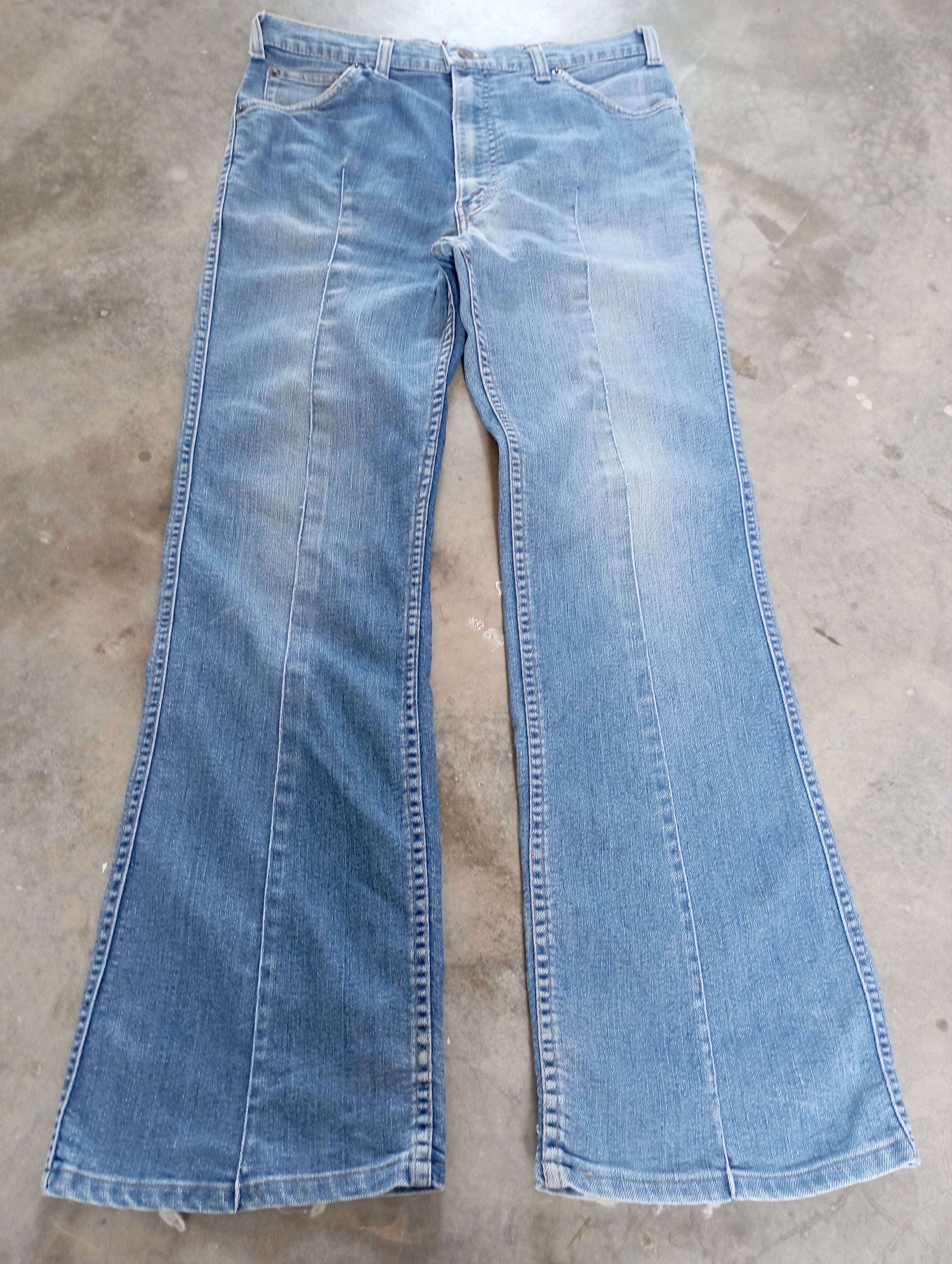 Levi's Flare Jeans Vintage 70's Levi's Movin On BootCut Jeans Size US 32 / EU 48 - 1 Thumbnail