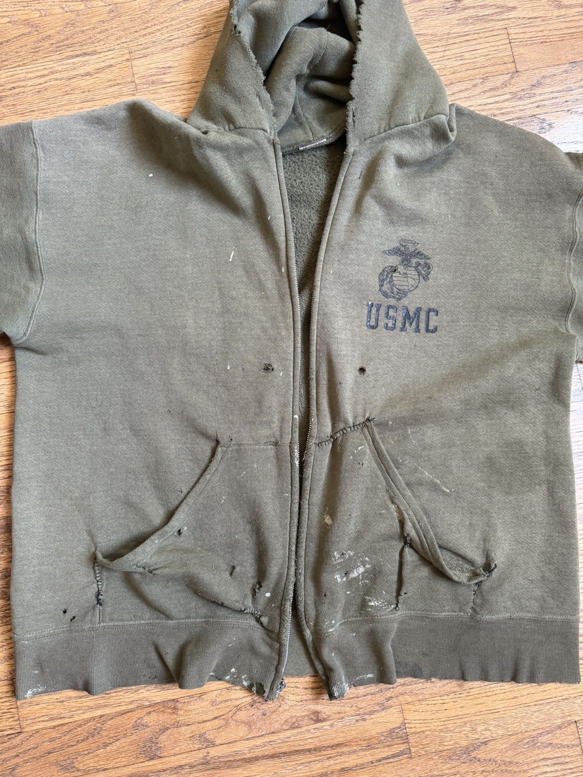 Other Thrashed UNSMC Zip up Size US M / EU 48-50 / 2 - 3 Thumbnail