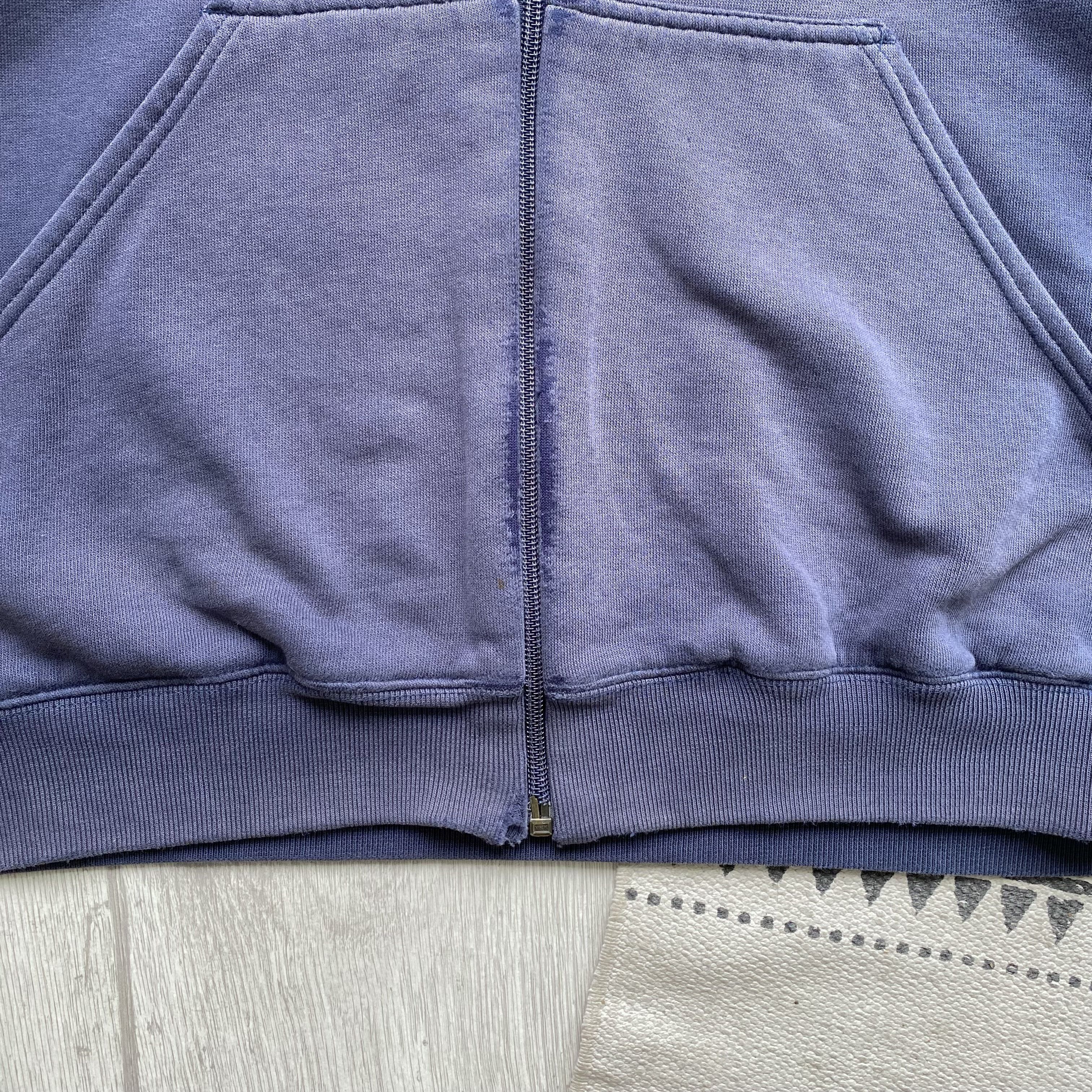 Nike ☠️ Thrashed Vintage 90s Nike zip hoodie Boxy fit Size US L / EU 52-54 / 3 - 6 Thumbnail