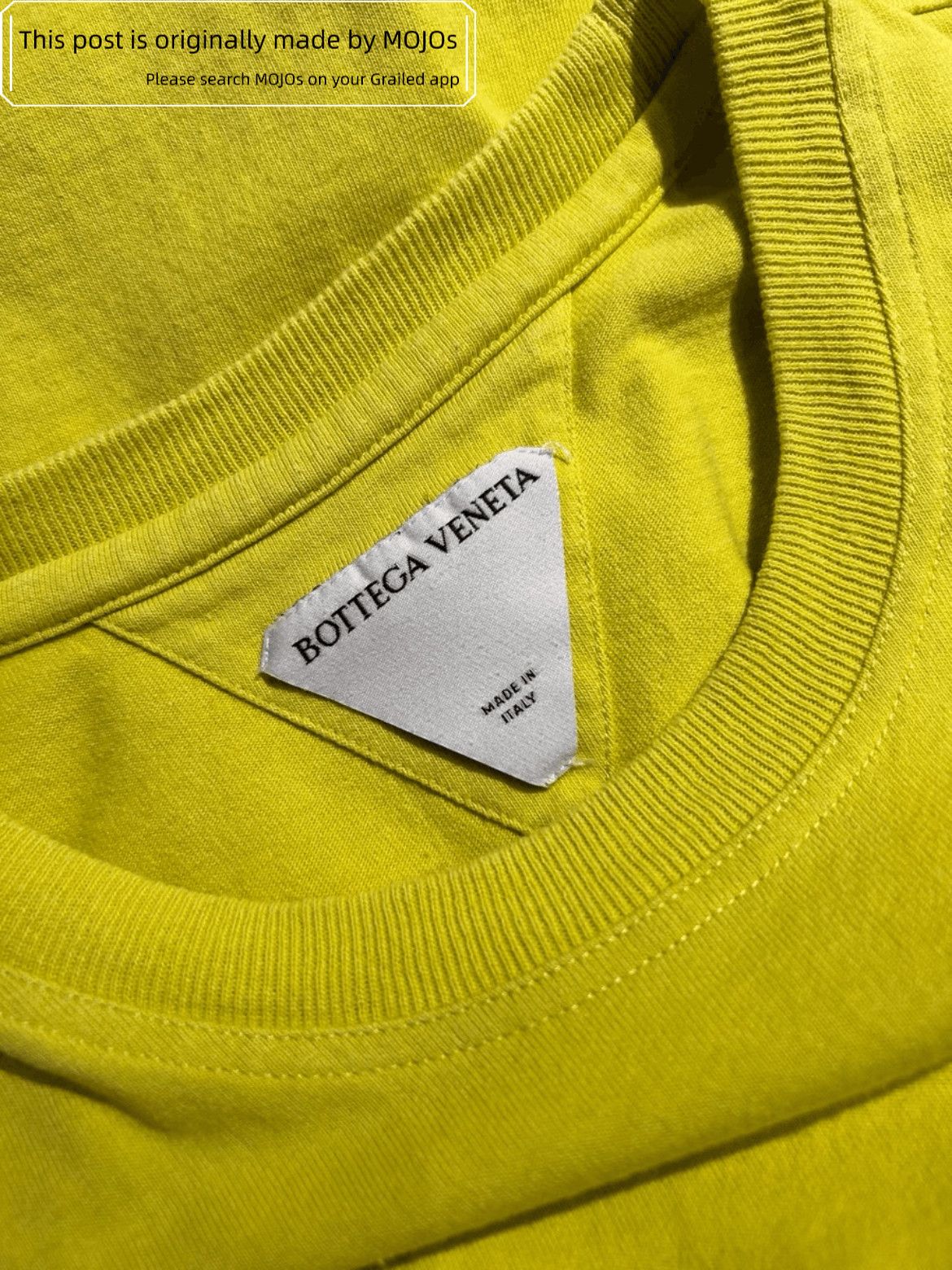 Bottega Veneta Bottega Veneta 21SS Basic Stitches Tee Size US S / EU 44-46 / 1 - 6 Thumbnail