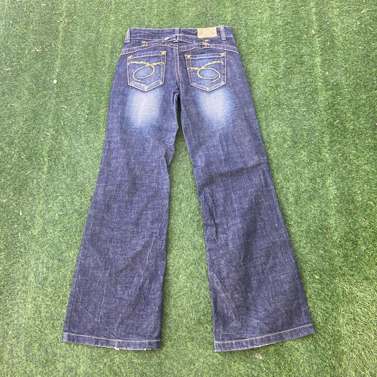 If Six Was Nine RED PEPPERS FLARED BOOTCUT JEANS Size US 30 / EU 46 - 2 Thumbnail