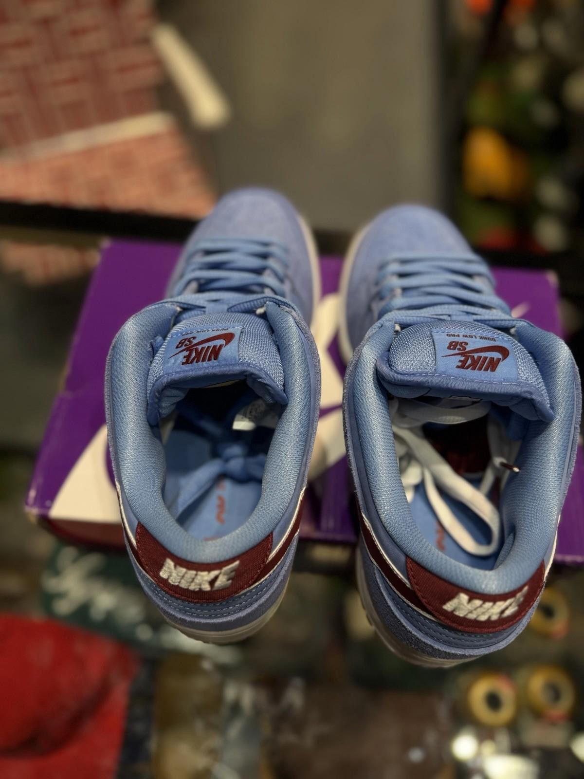 Nike Size 9 - Nike SB Dunk Low Prm Philadelphia Phillies Blue Size US 9 / EU 42 - 11 Thumbnail