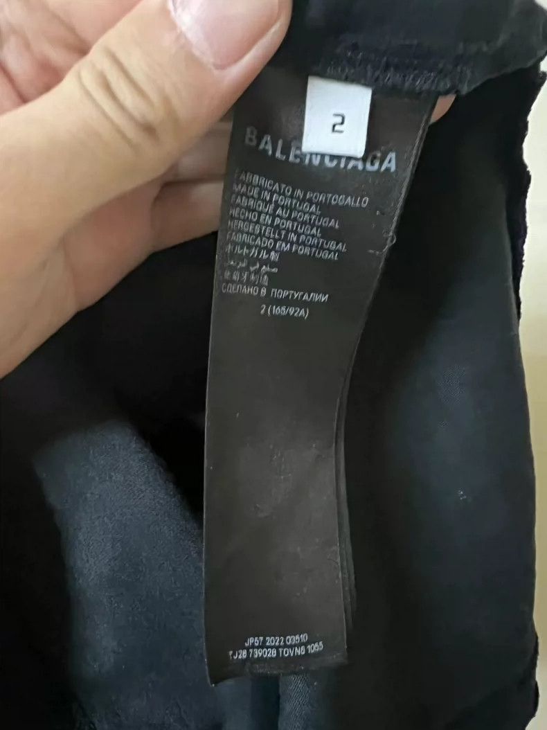 Balenciaga Balenciaga Bitcoin Short Sleeve T-Shirt-2506 Size US XXL / EU 58 / 5 - 4 Thumbnail