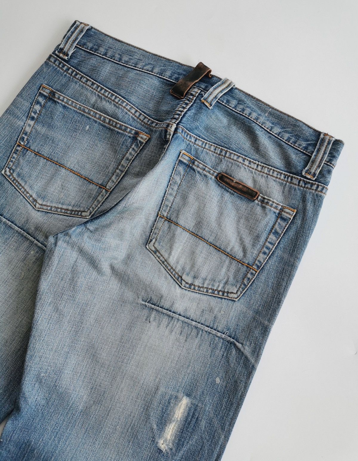 semanticdesign Semanticdesign Reworked Repair Ankle Jeans Size US 33 - 7 Thumbnail