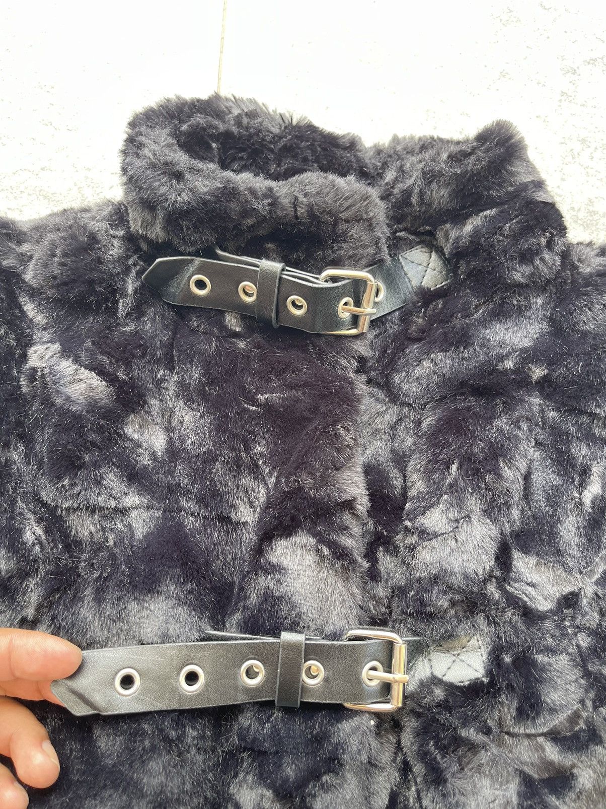 Japanese Brand × Vintage Vintage Sooopheo Snidel Faux Fur Jacket Size L / US 10 / IT 46 - 7 Thumbnail