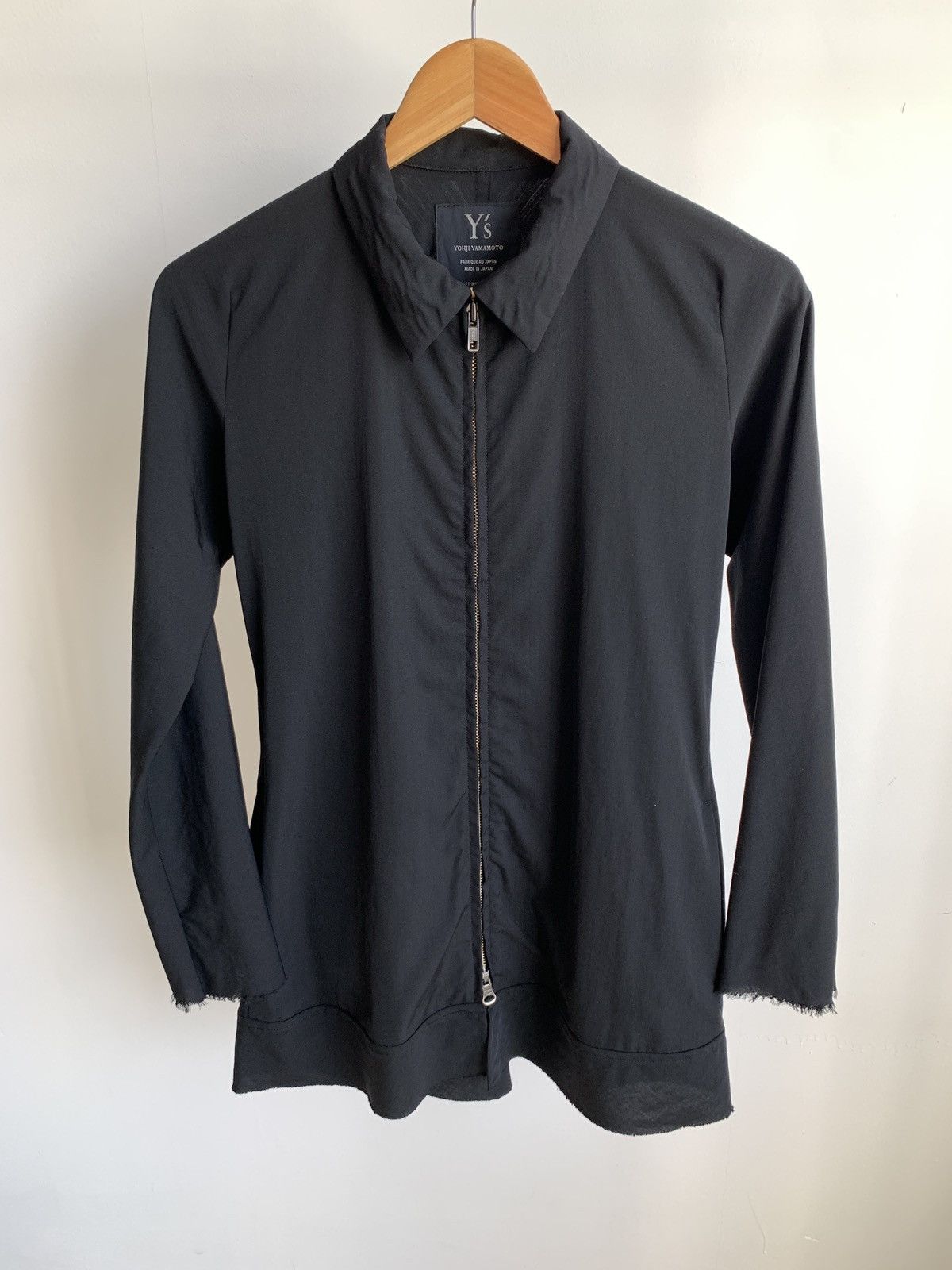 image of Yohji Yamamoto x YS Y's Women Laine Wool Jacket in Black (Size Large)