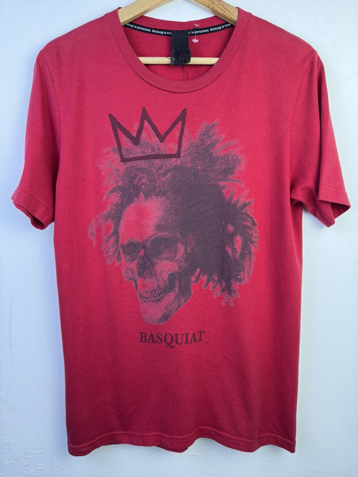 Bias vintage rare Bias Skull x Basquiat tee Size US S / EU 44-46 / 1 - 1 Thumbnail