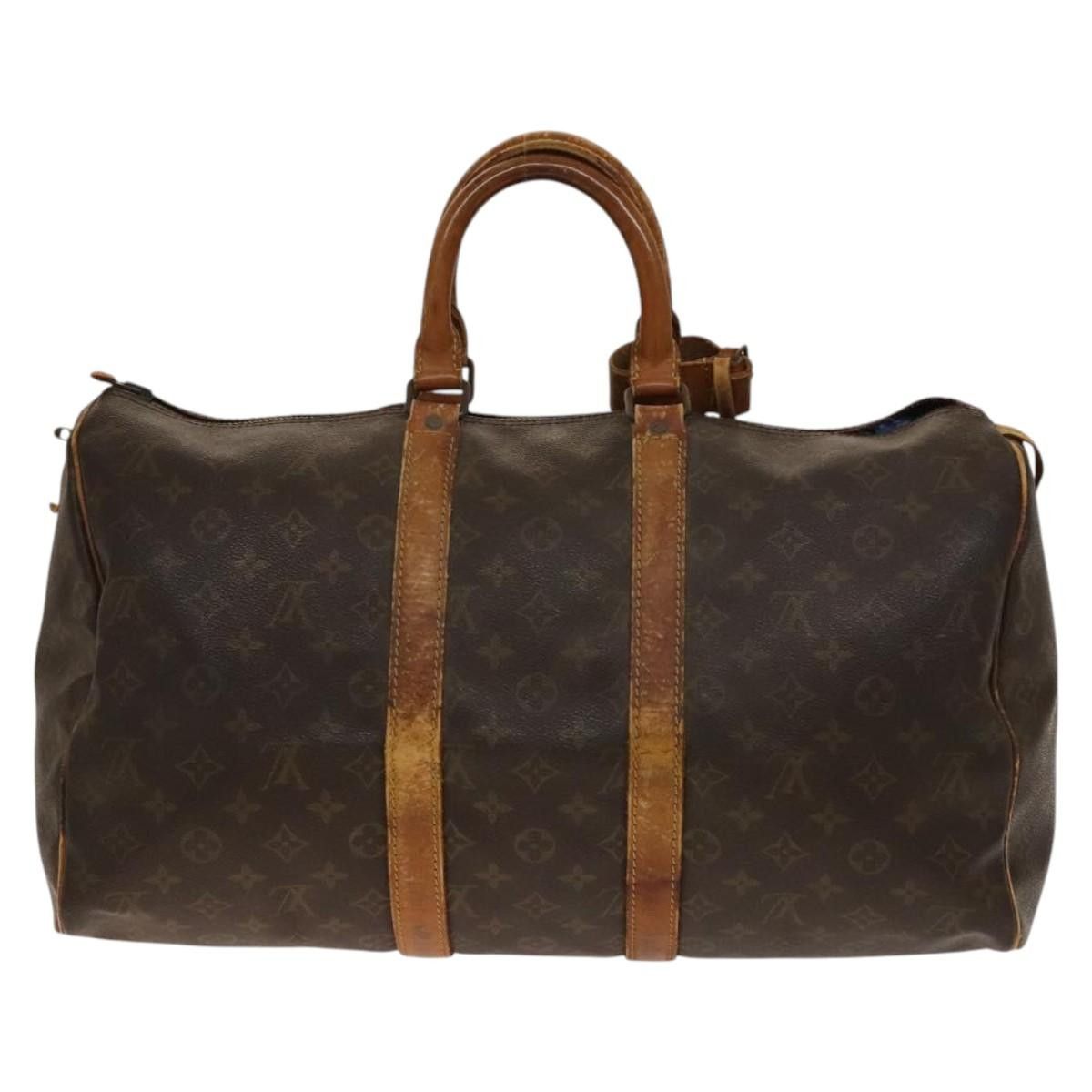 Louis Vuitton LOUIS VUITTON Monogram Keepall 45 Boston Bag Vintage M41428 Size ONE SIZE - 3 Thumbnail